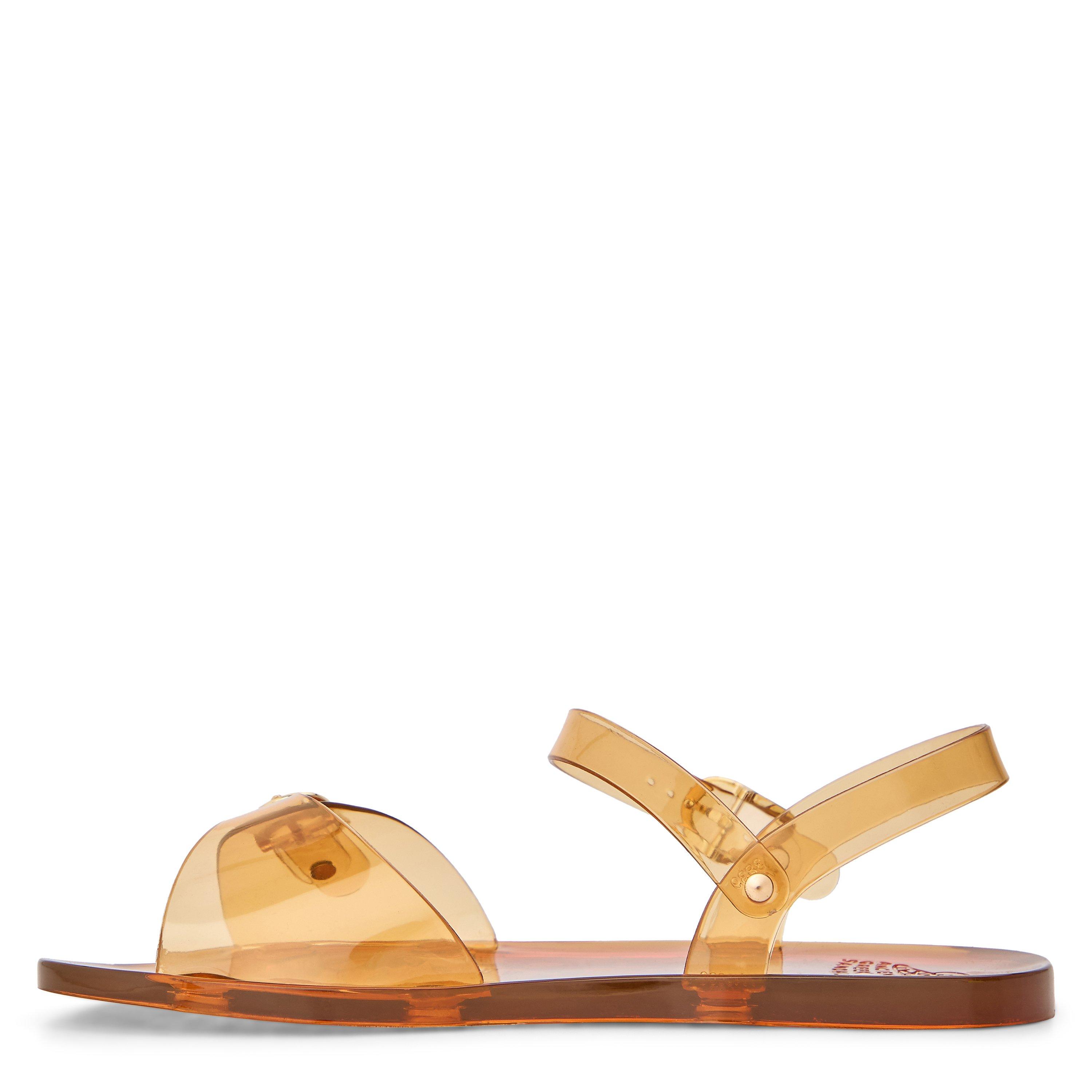 Caramel - Ancient Greek Sandals - Women's Irini Jelly Flat Sandal - 2