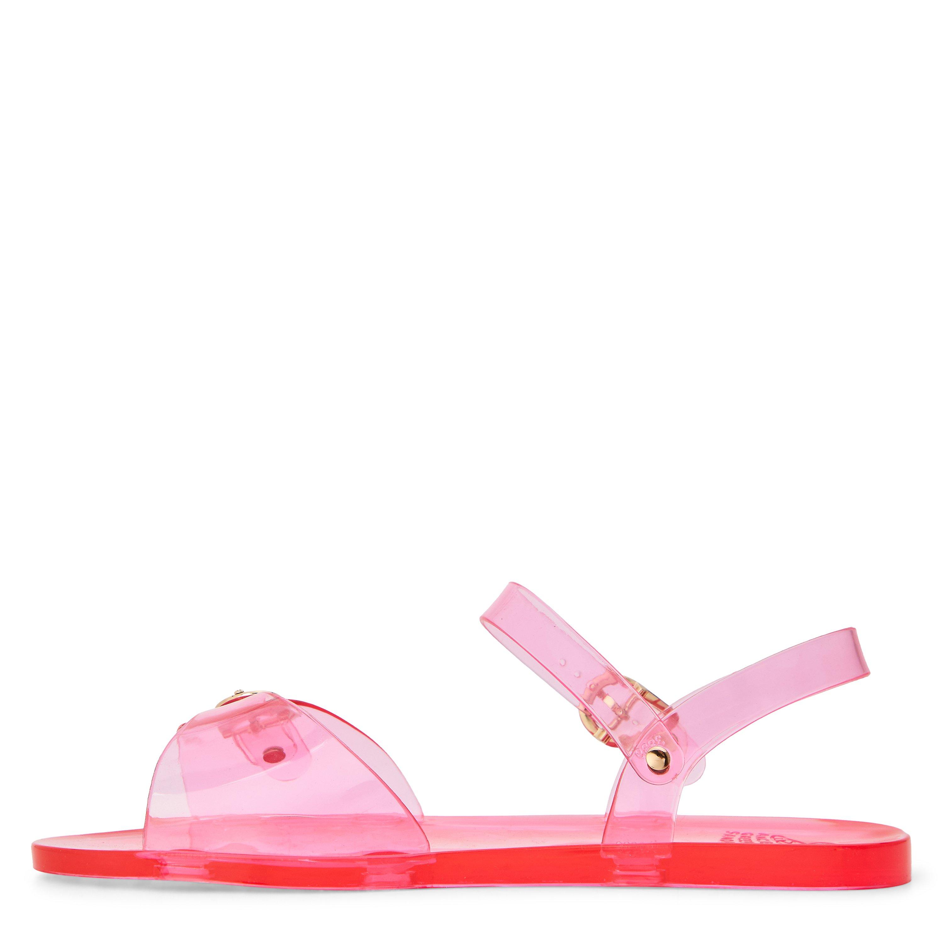 Pink - Ancient Greek Sandals - Women's Irini Jelly Flat Sandal - 2