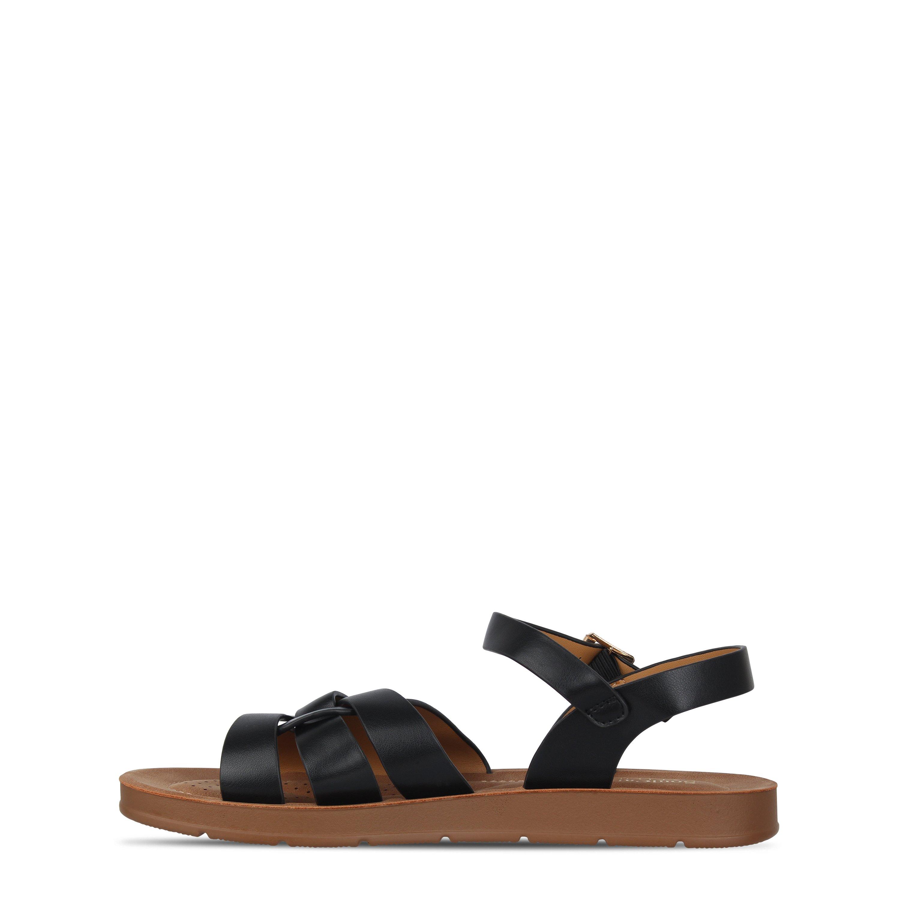 Black - SoulCal - Loui Sandal Womens - 2