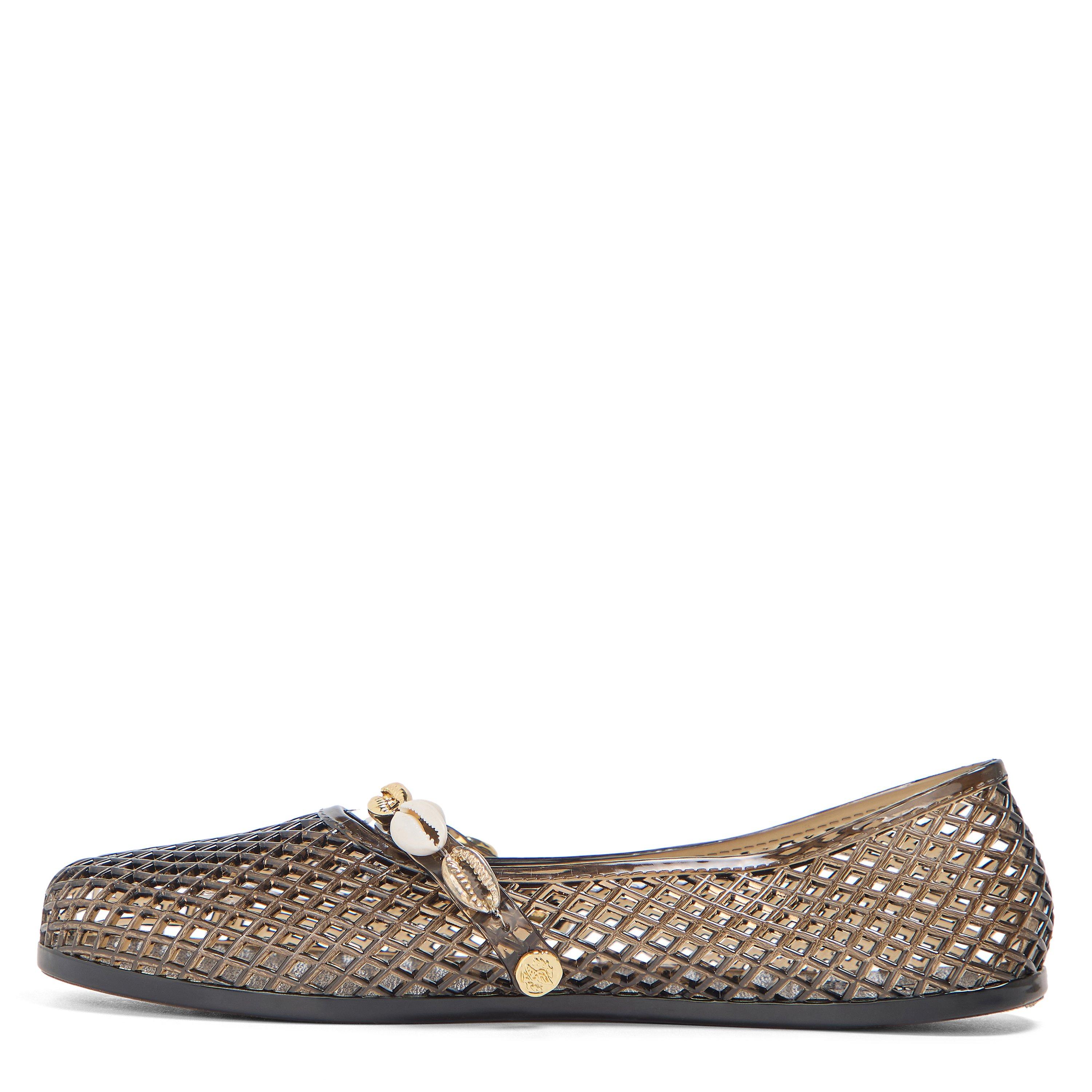 Black - Ancient Greek Sandals - Women's Iro Shell Jelly Shoes - 2