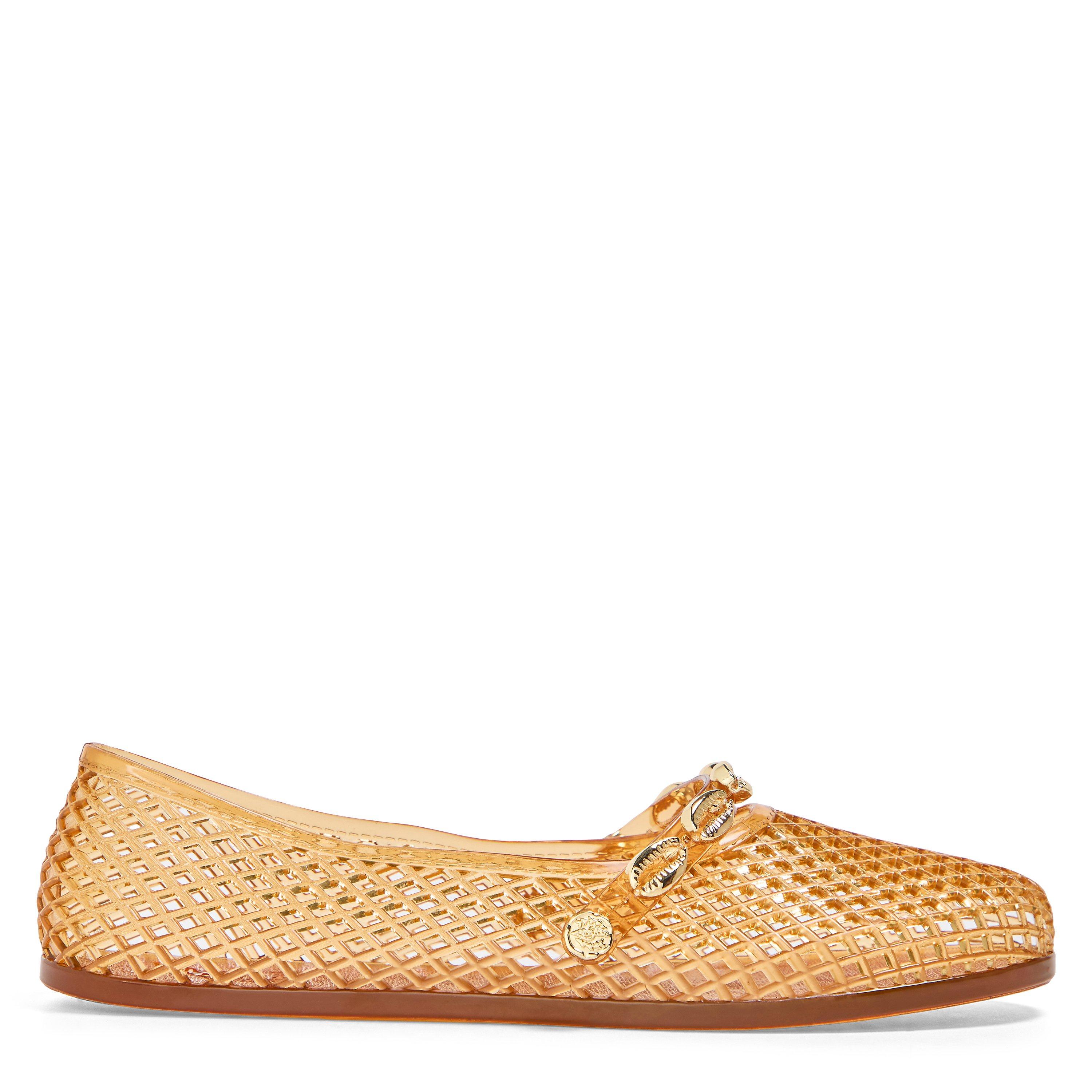 Caramel - Ancient Greek Sandals - Women's Iro Shell Jelly Shoes - 1