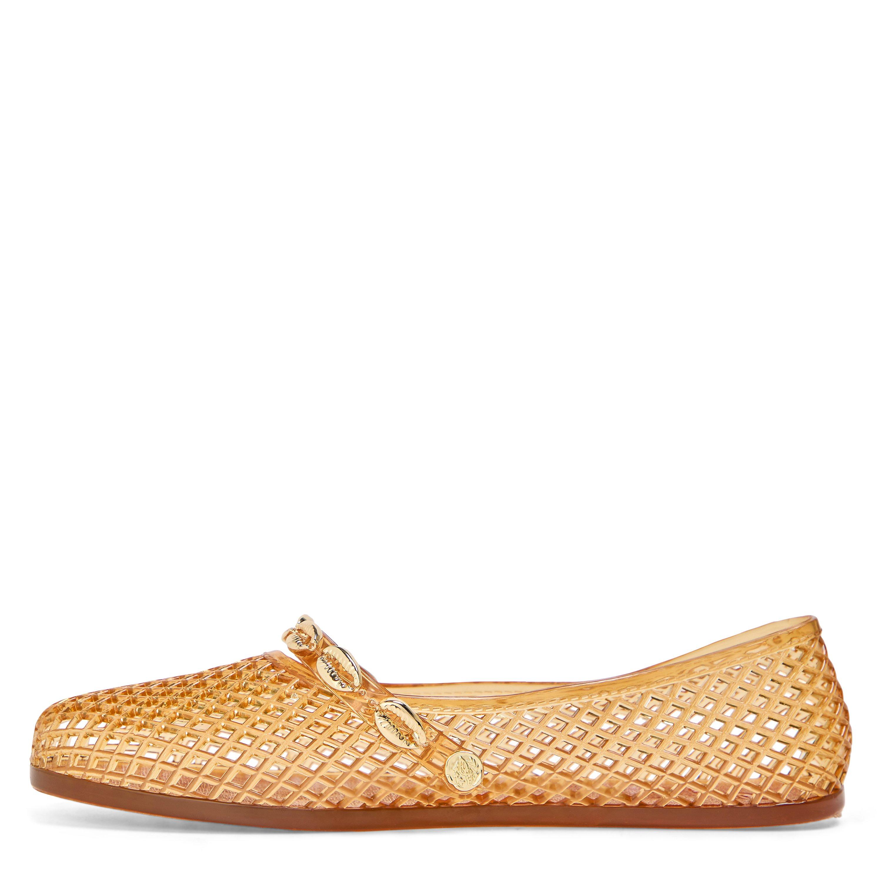 Caramel - Ancient Greek Sandals - Women's Iro Shell Jelly Shoes - 2