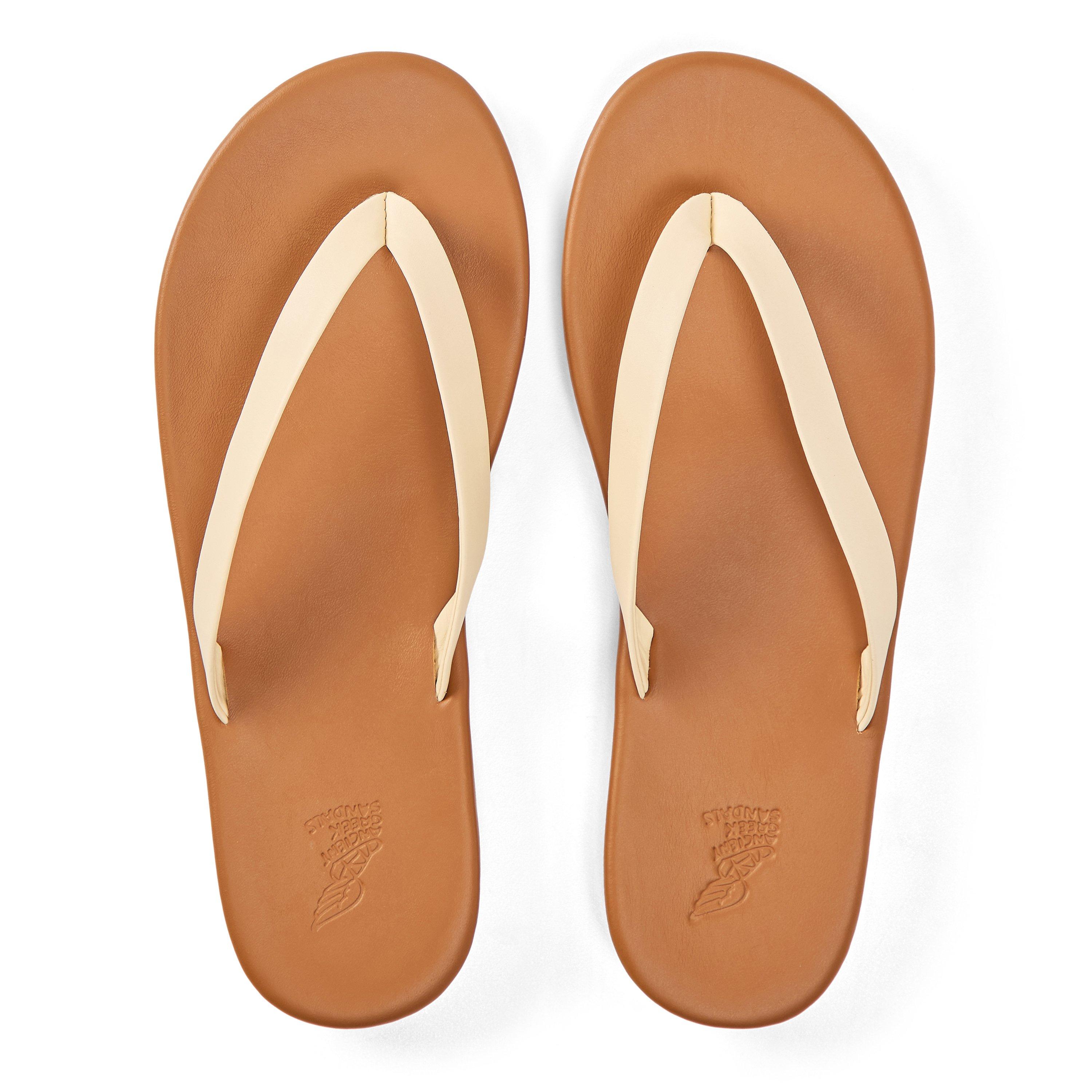 Off White - Ancient Greek Sandals - Women's Saionara L Flat Sandals - 4