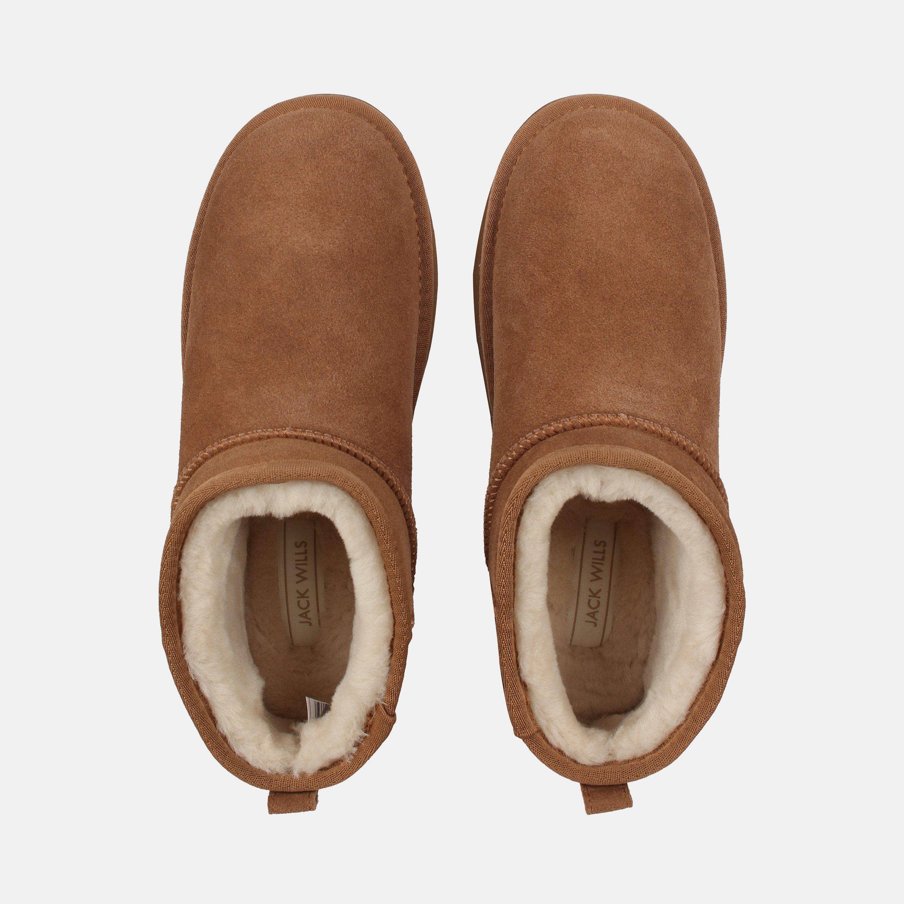 Tan - Jack Wills - Low Snug Boots Womens - 5