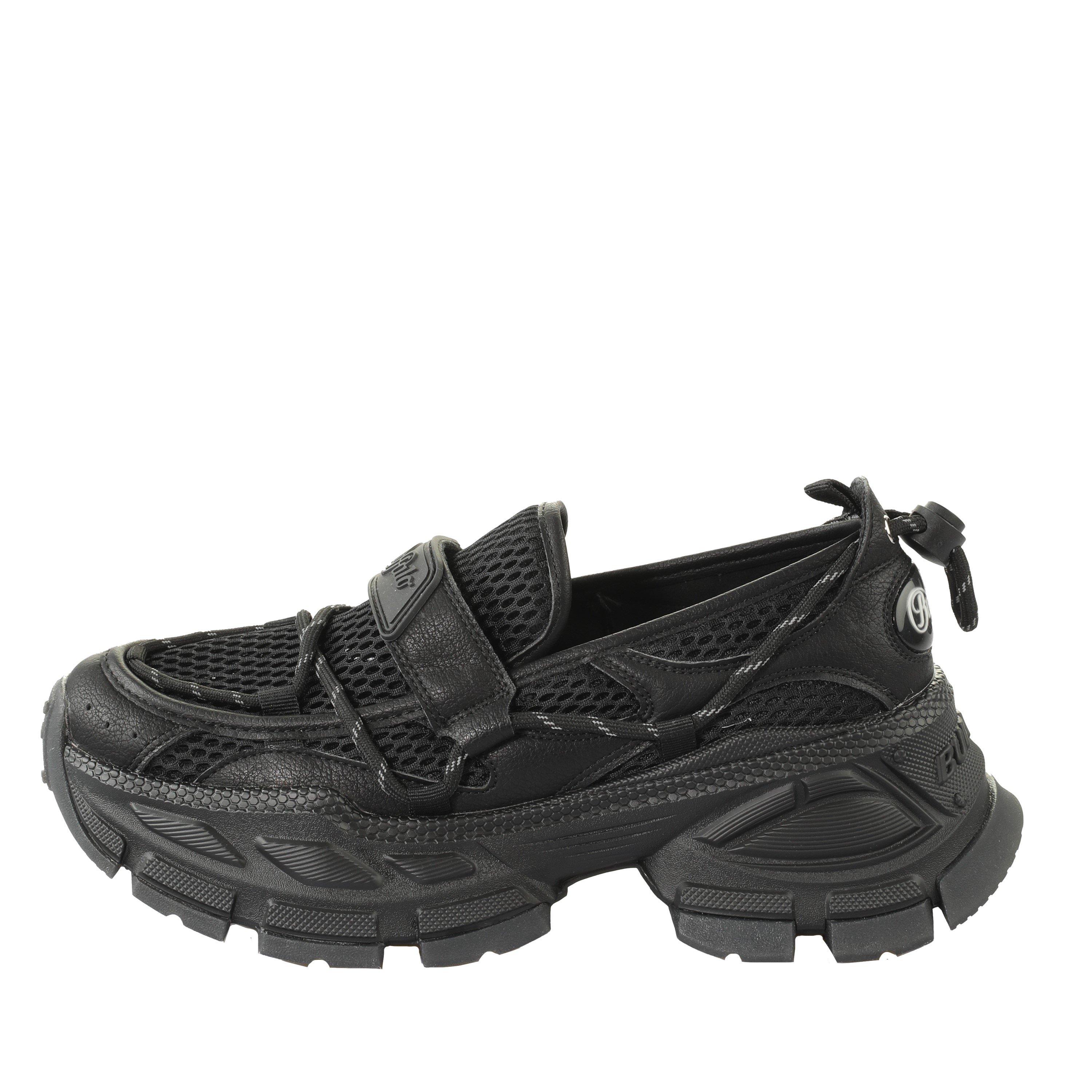 Schwarz - Buffalo - Women's Saturn Loafer Slip On Loafers
