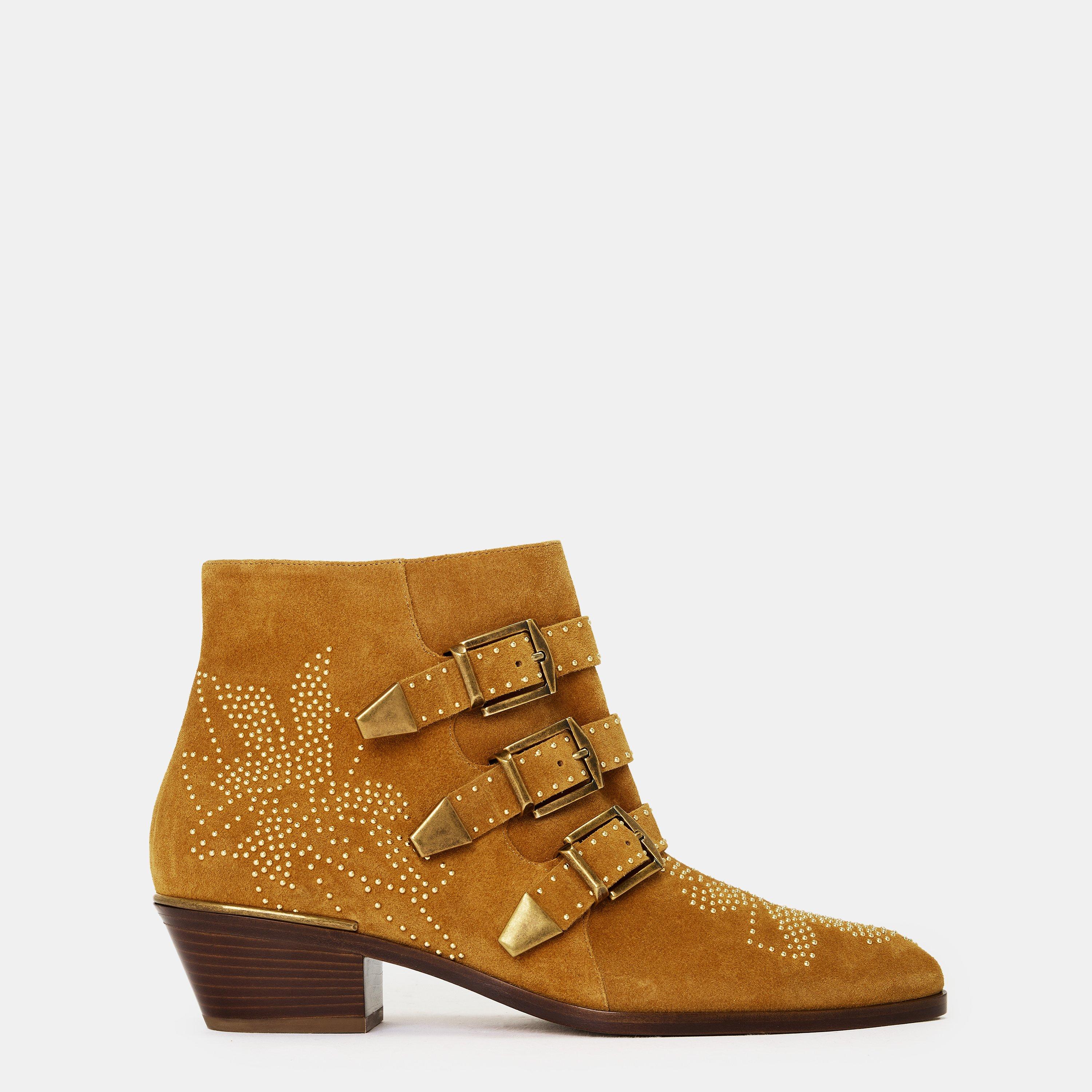 Sunny Brown - Chloe - Susan Short Ankle Boots - 1