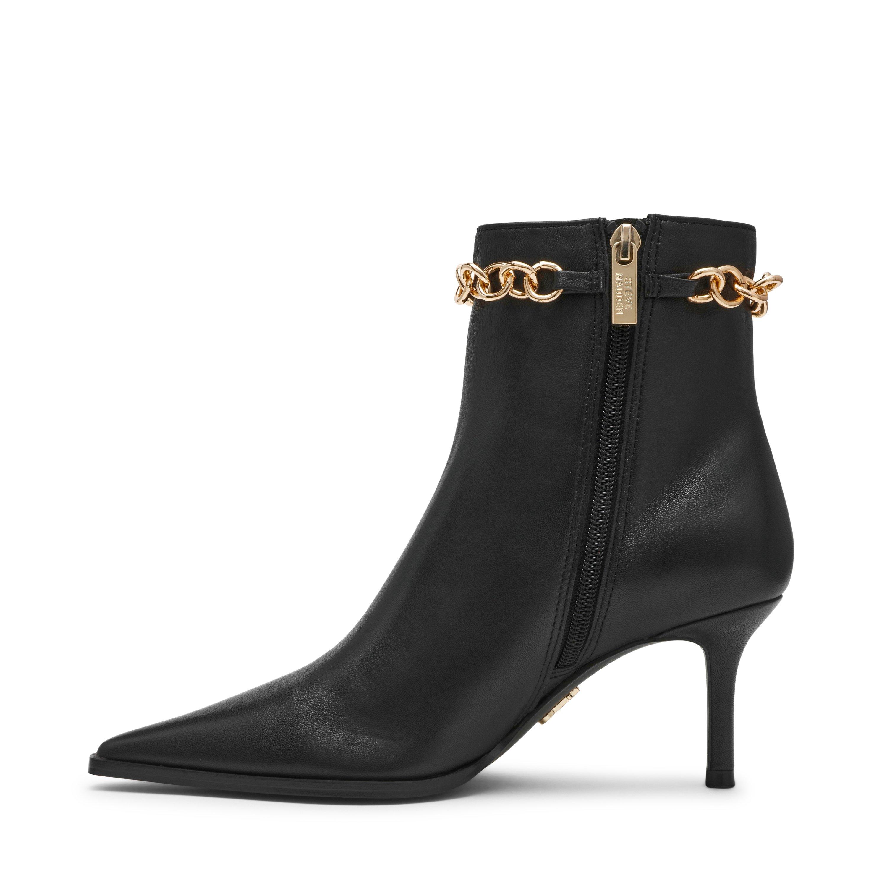 Black - Steve Madden - Women's Link in Heeled Ankle Boots - 2