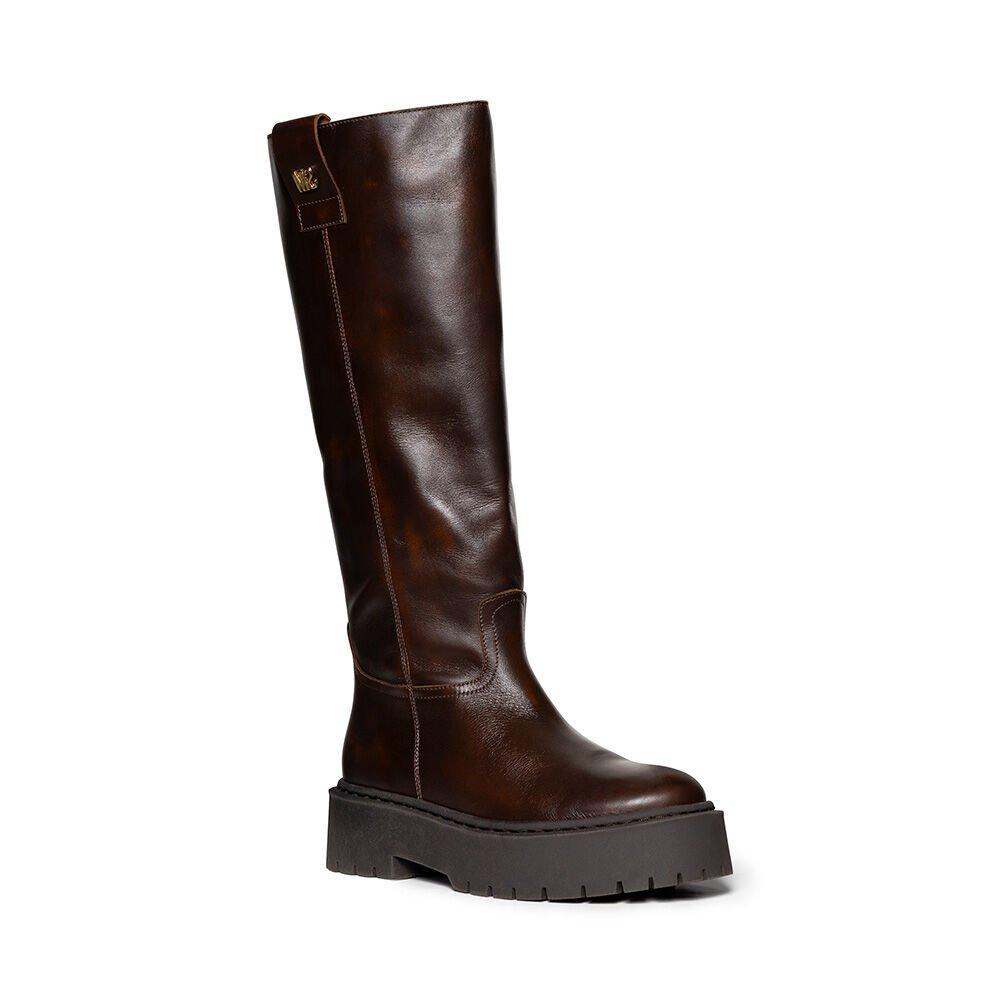 Brown Leather - Steve Madden - Madden Sonar KH Bt Ld64 - 2