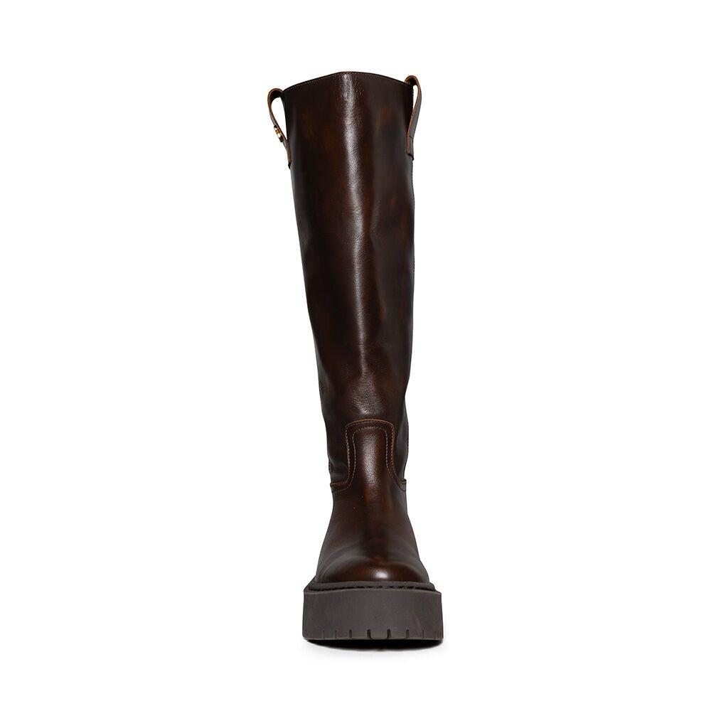 Brown Leather - Steve Madden - Madden Sonar KH Bt Ld64 - 3