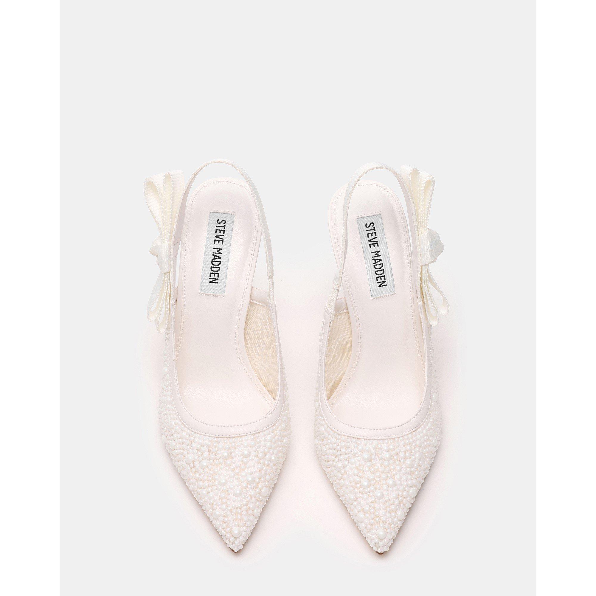 Pearl - Steve Madden - Women's Brylie P 100H Heeled Mules - 4