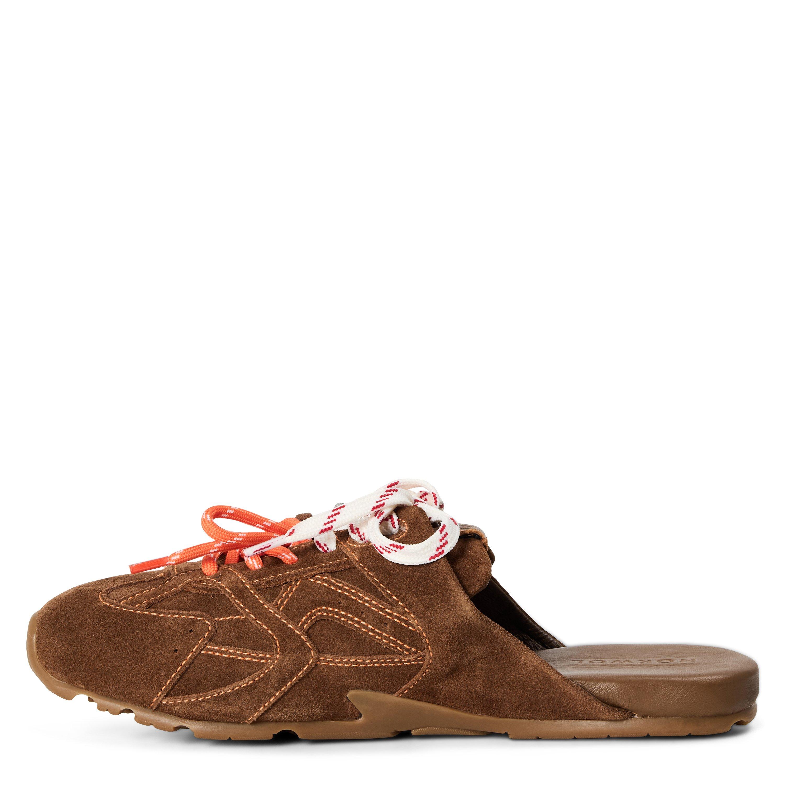 Tan - NOKWOL - Women's Atlas Slide Flat Mule - 2
