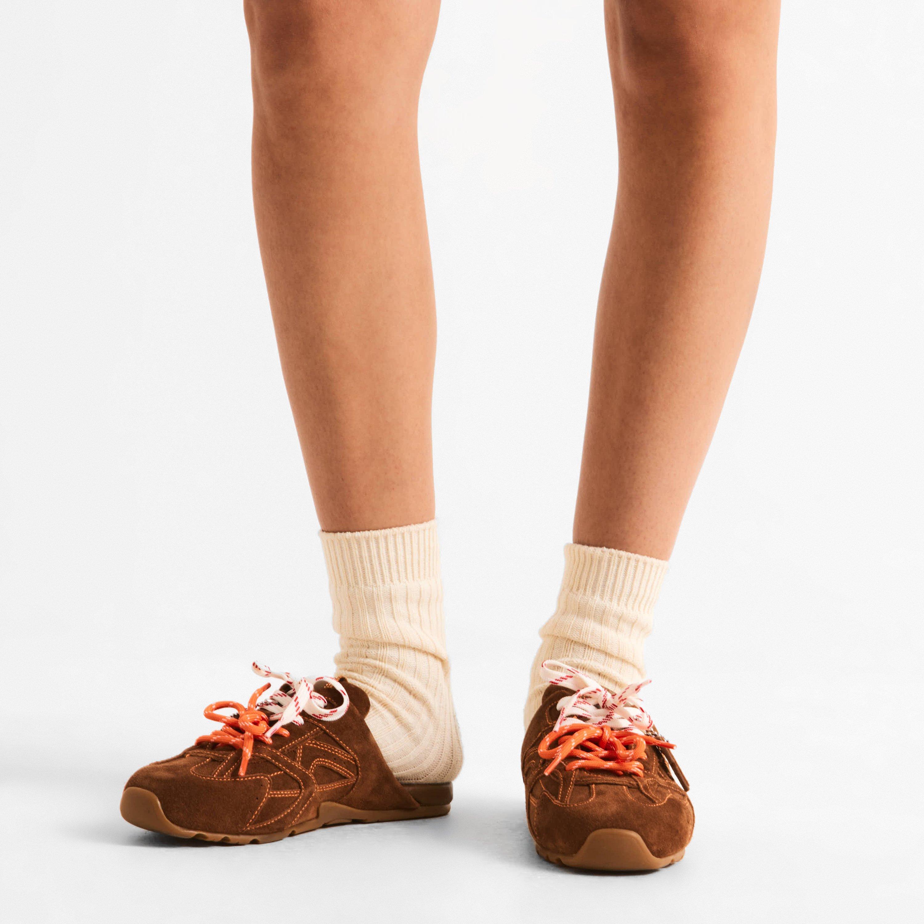 Tan - NOKWOL - Women's Atlas Slide Flat Mule - 3