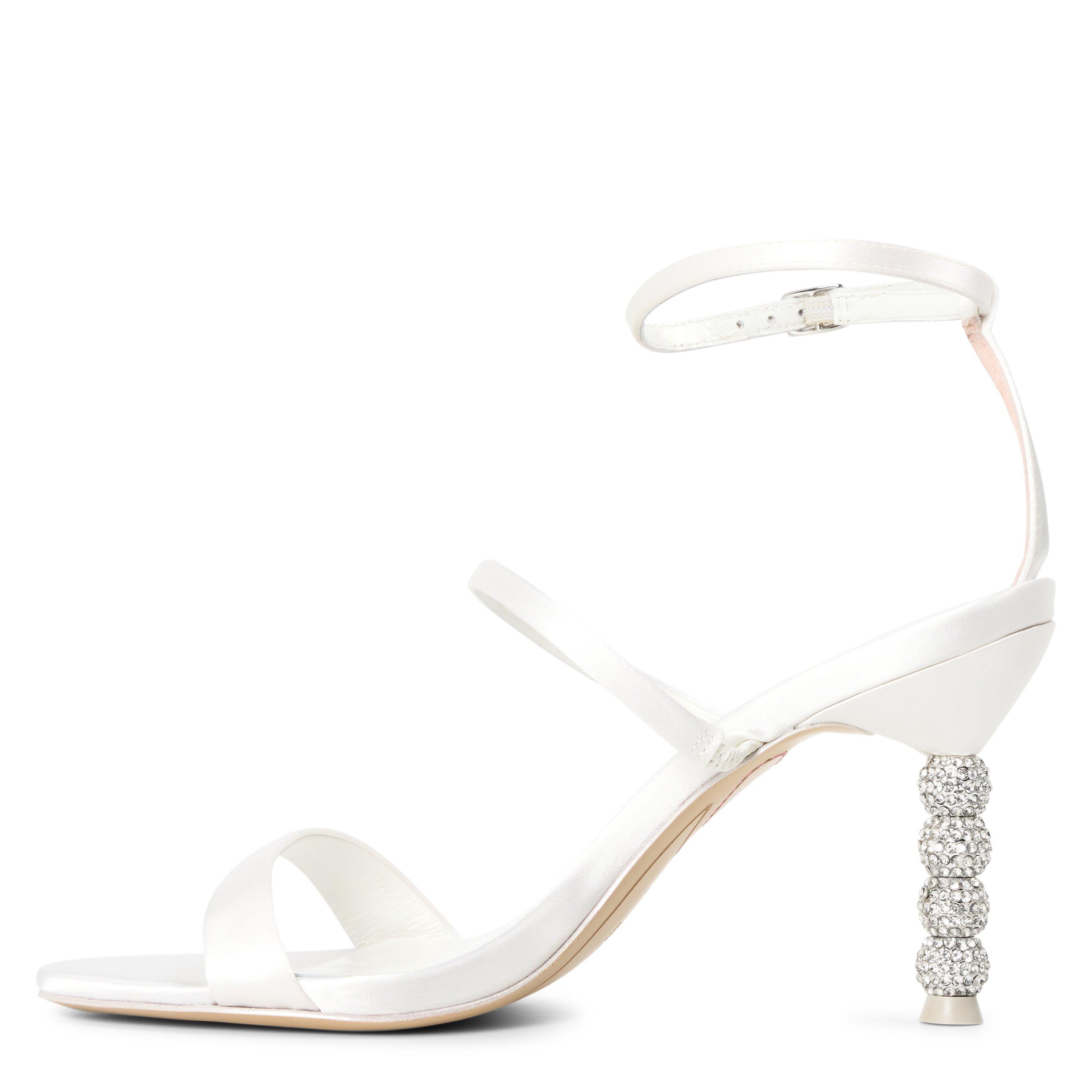 Ivory Satin - Sophia Webster - Sophia Rosalind 85H Ld00 - 2