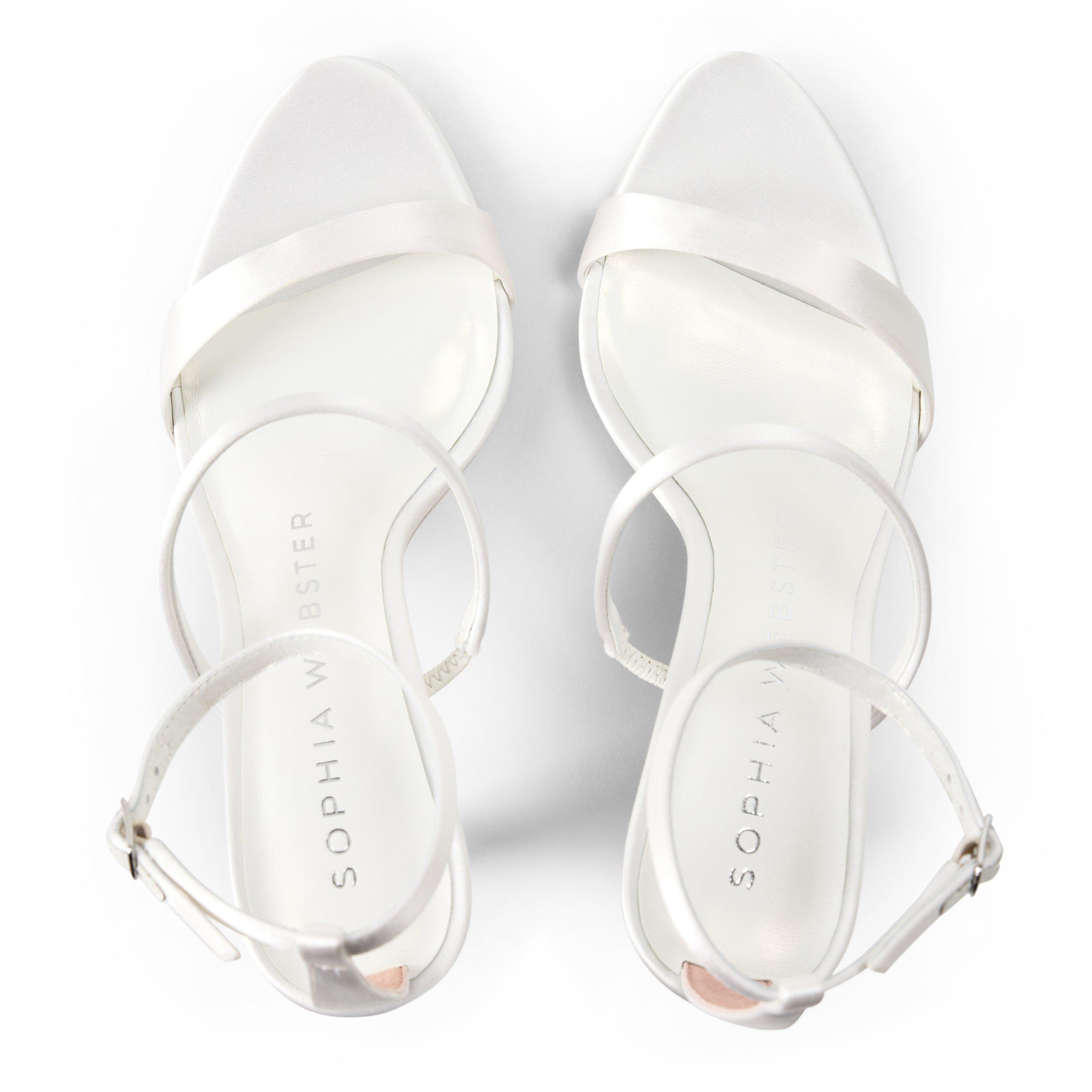 Ivory Satin - Sophia Webster - Sophia Rosalind 85H Ld00 - 4