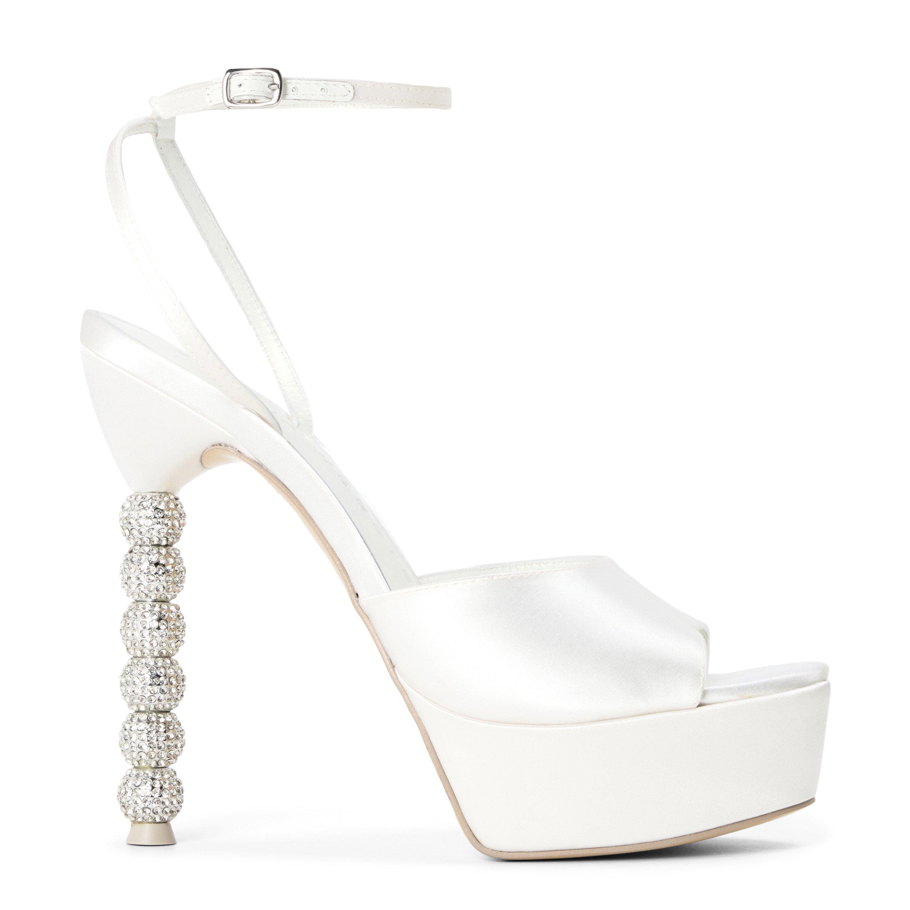 Ivory Satin - Sophia Webster - Sophia Effie 140h Pl Ld00 - 1