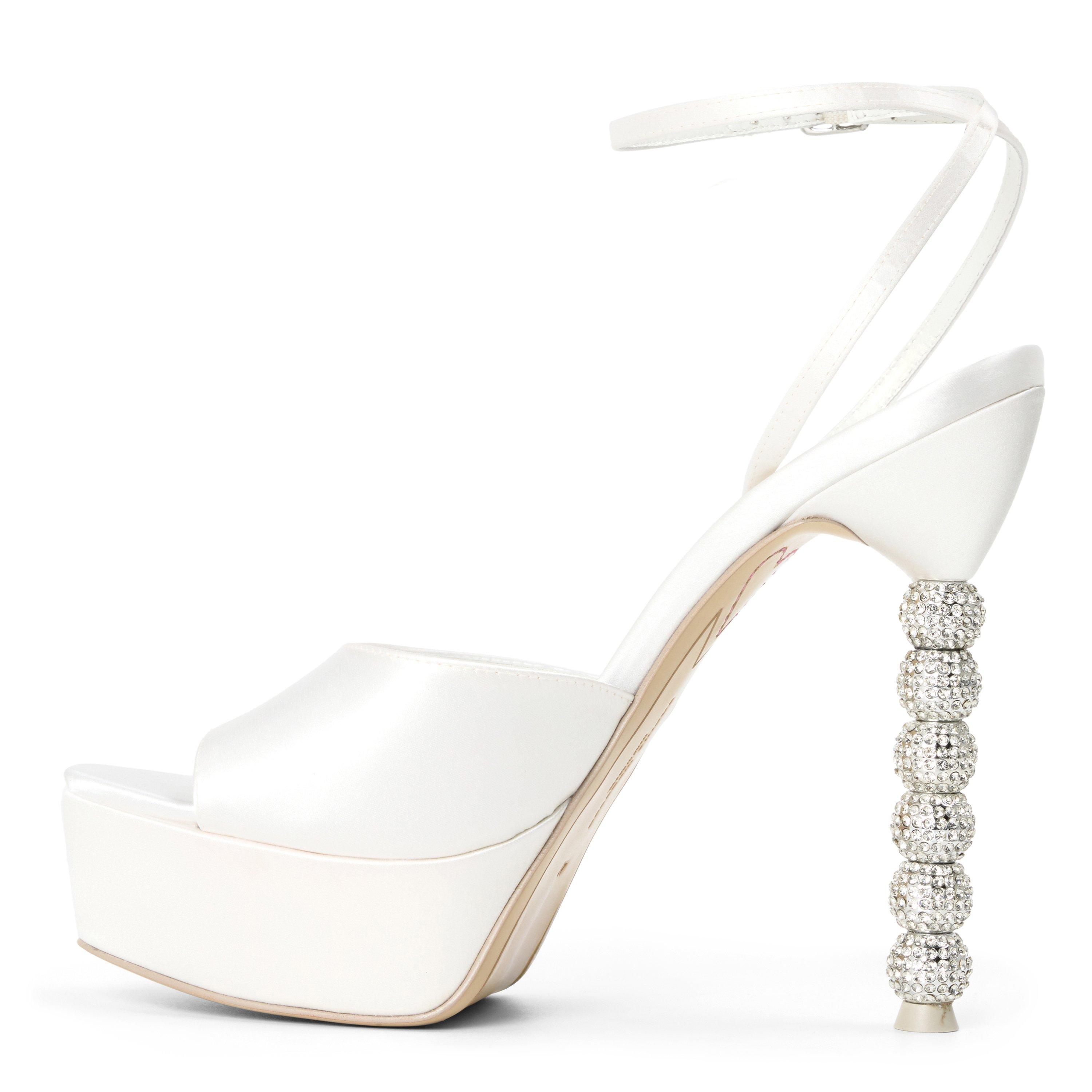 Ivory Satin - Sophia Webster - Sophia Effie 140h Pl Ld00 - 2
