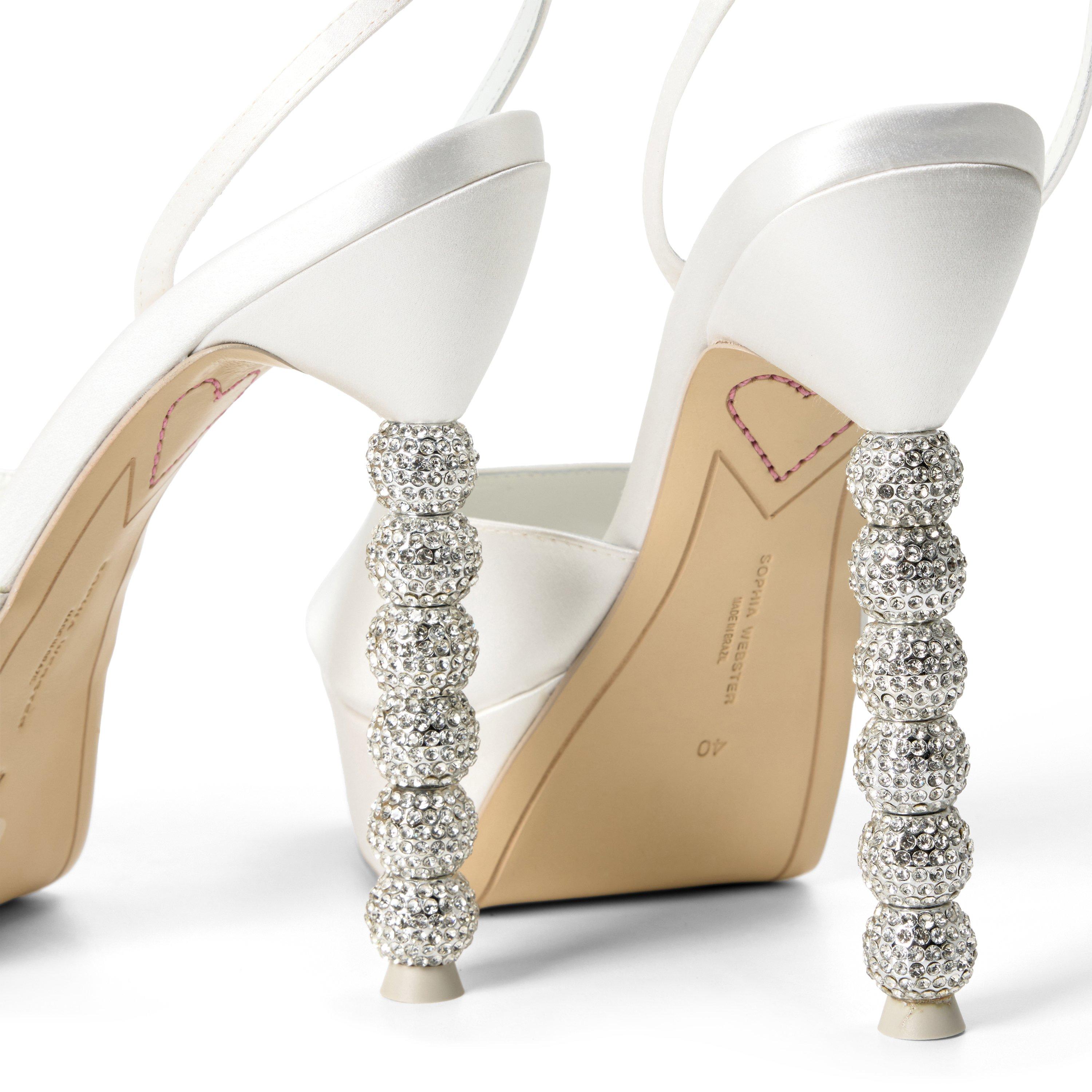 Ivory Satin - Sophia Webster - Sophia Effie 140h Pl Ld00 - 3