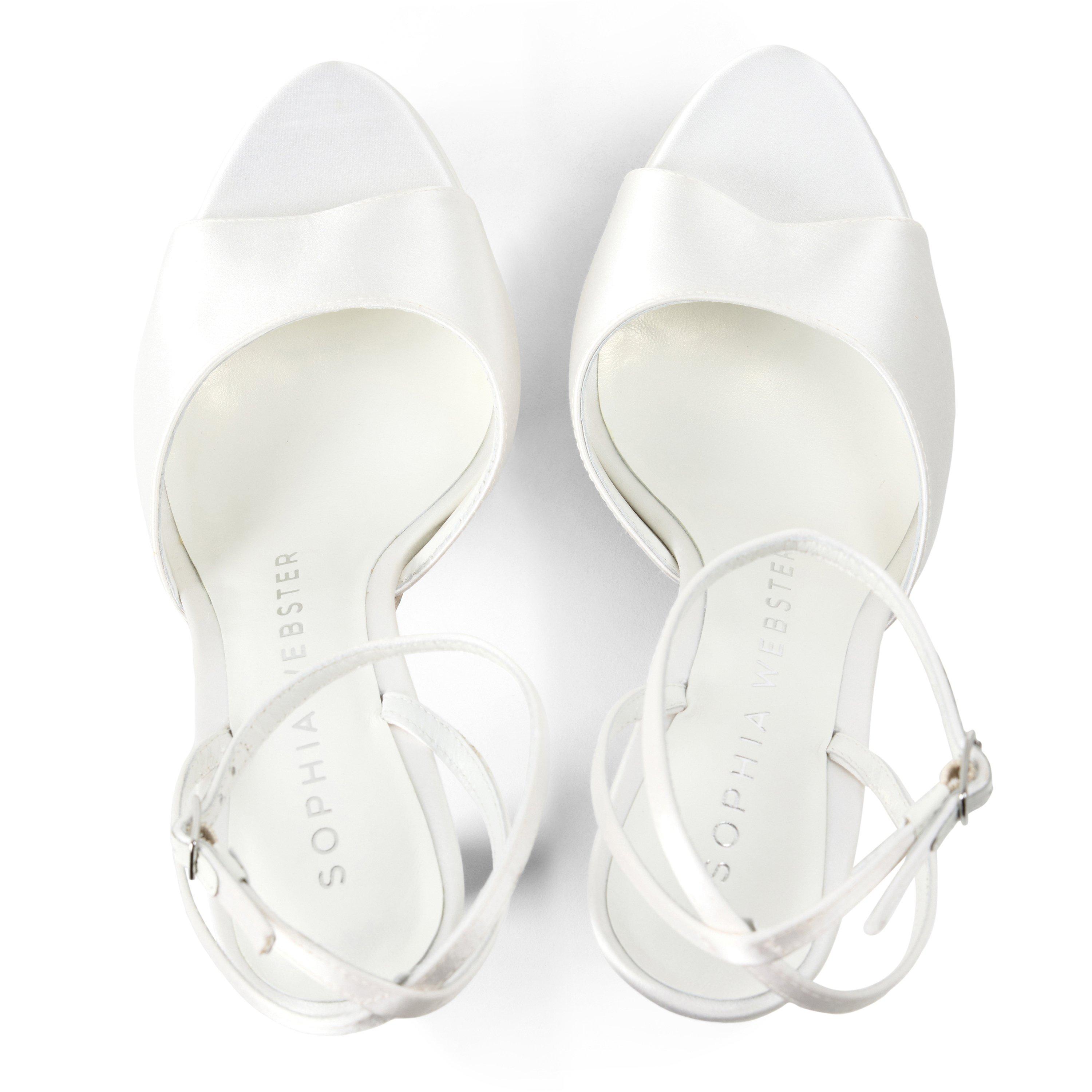 Ivory Satin - Sophia Webster - Sophia Effie 140h Pl Ld00 - 4