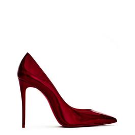 Christian Louboutin WomenS Patent Leather Kate Pumps, 100mm