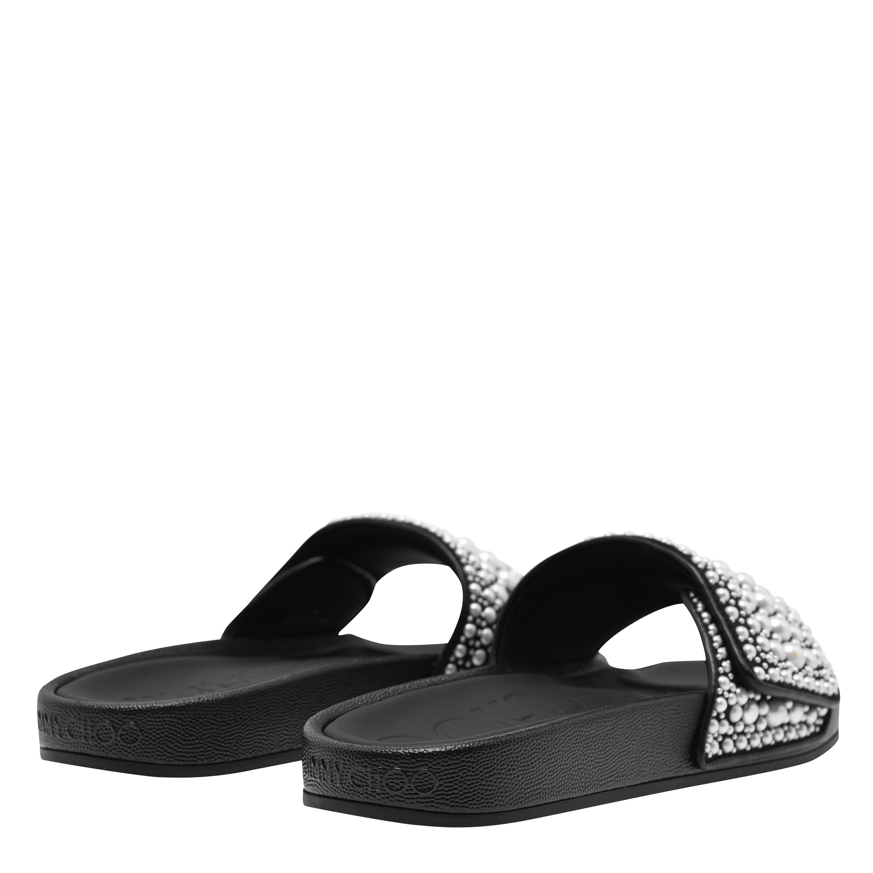Black - Jimmy Choo - Women's Fitz Slider - 5
