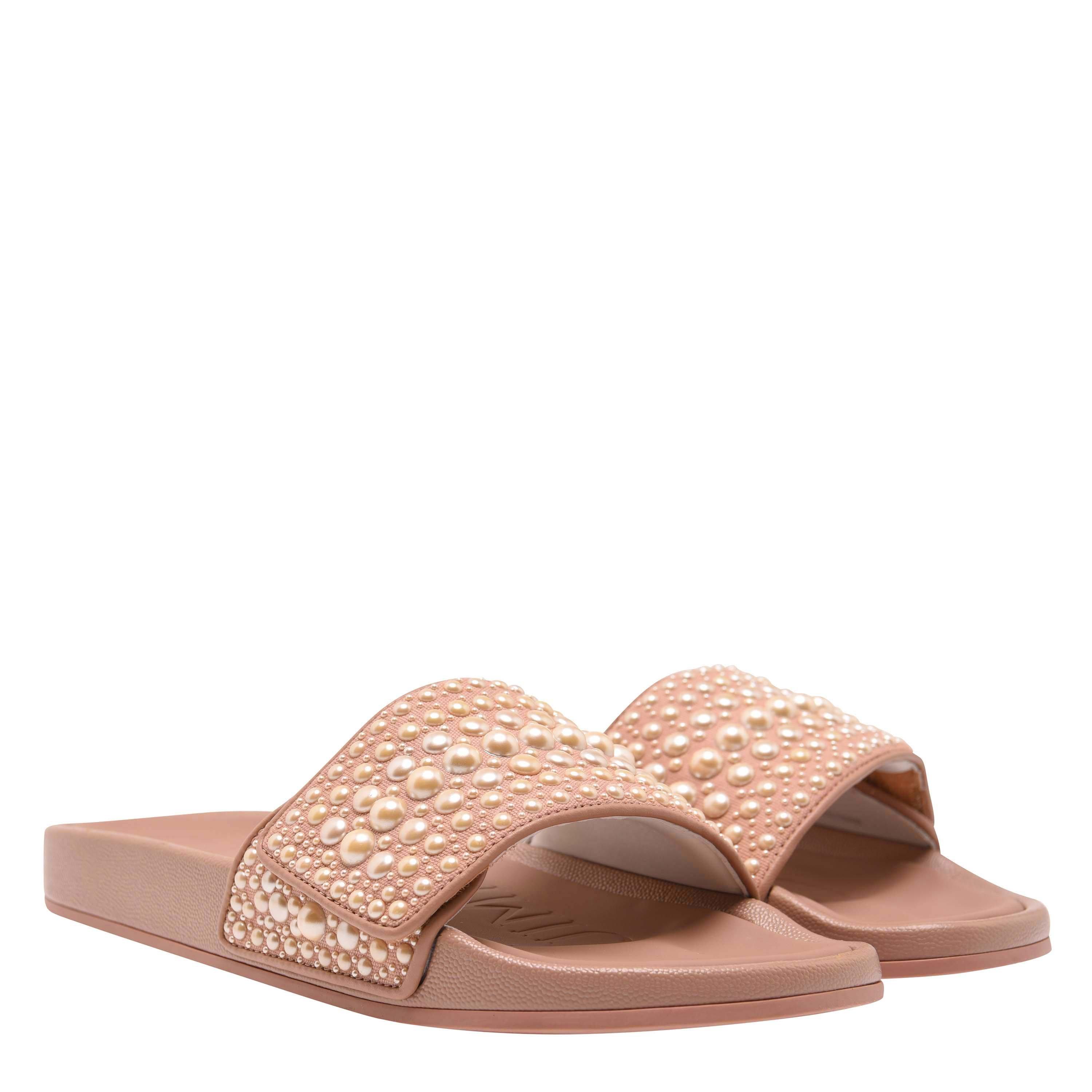Ballet Pink - Jimmy Choo - Women's Fitz Slider - 4