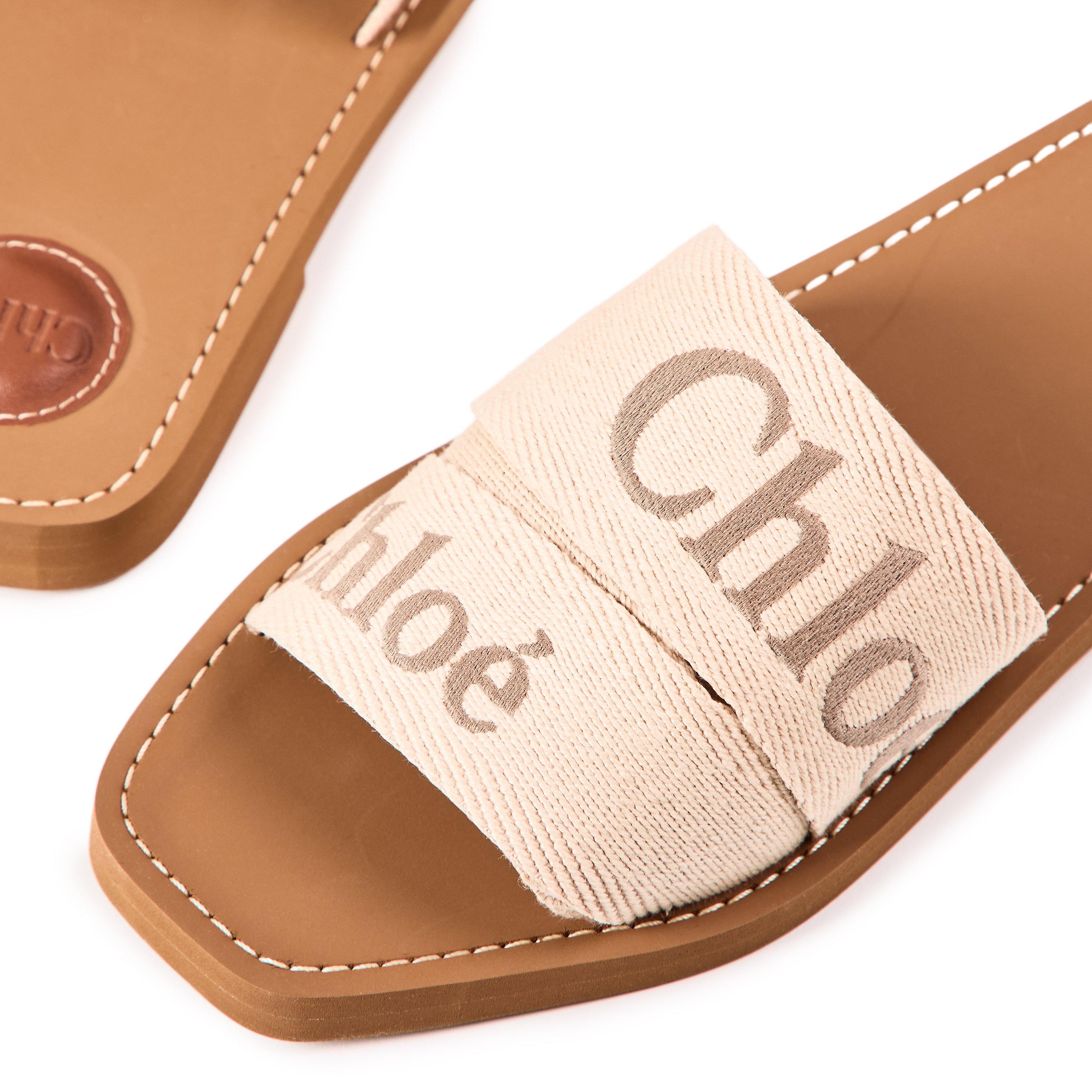 Blushy Beige - Chloe - Woody Flat Mule - 3