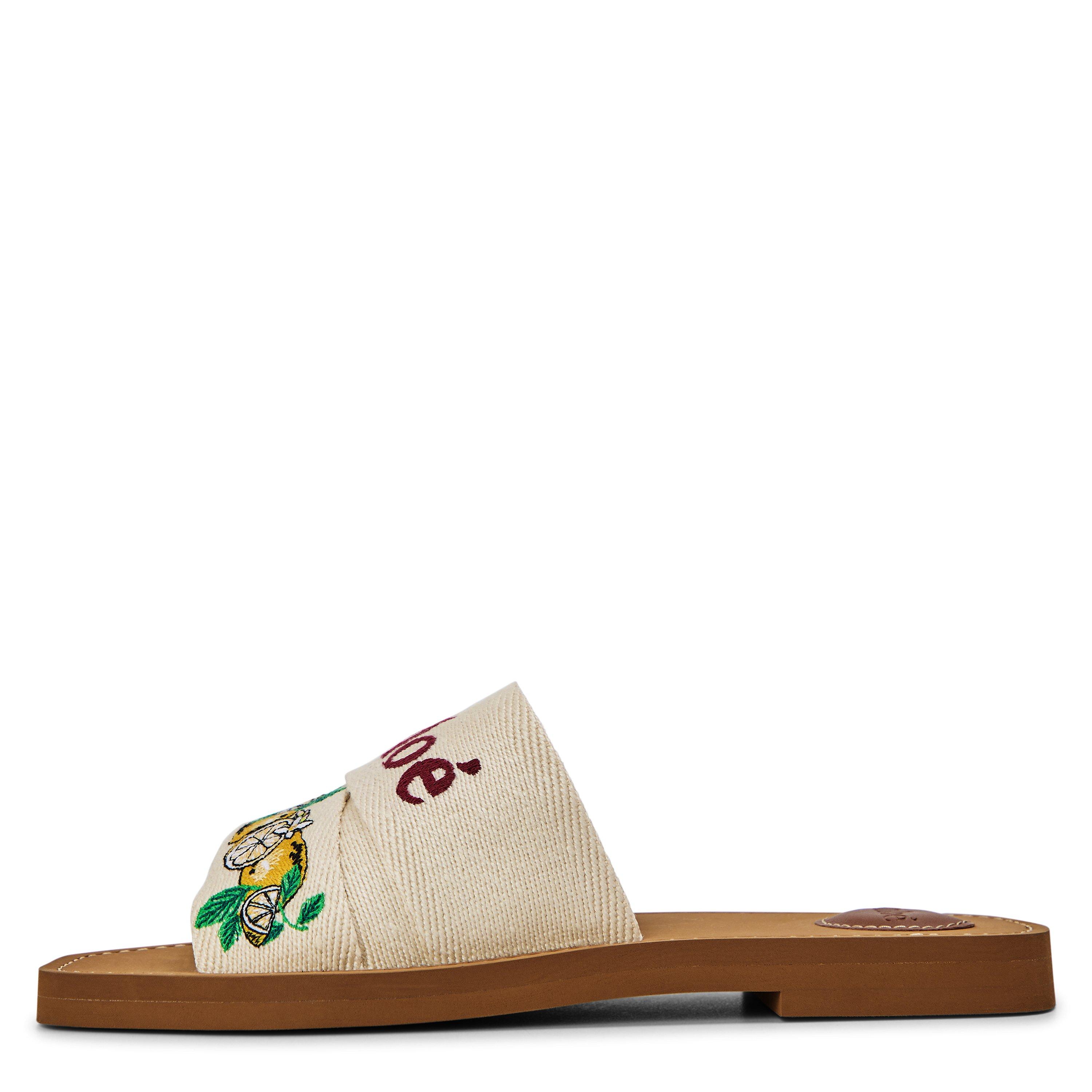 Citrus Yellow - Chloe - Woody Flat Mule - 2
