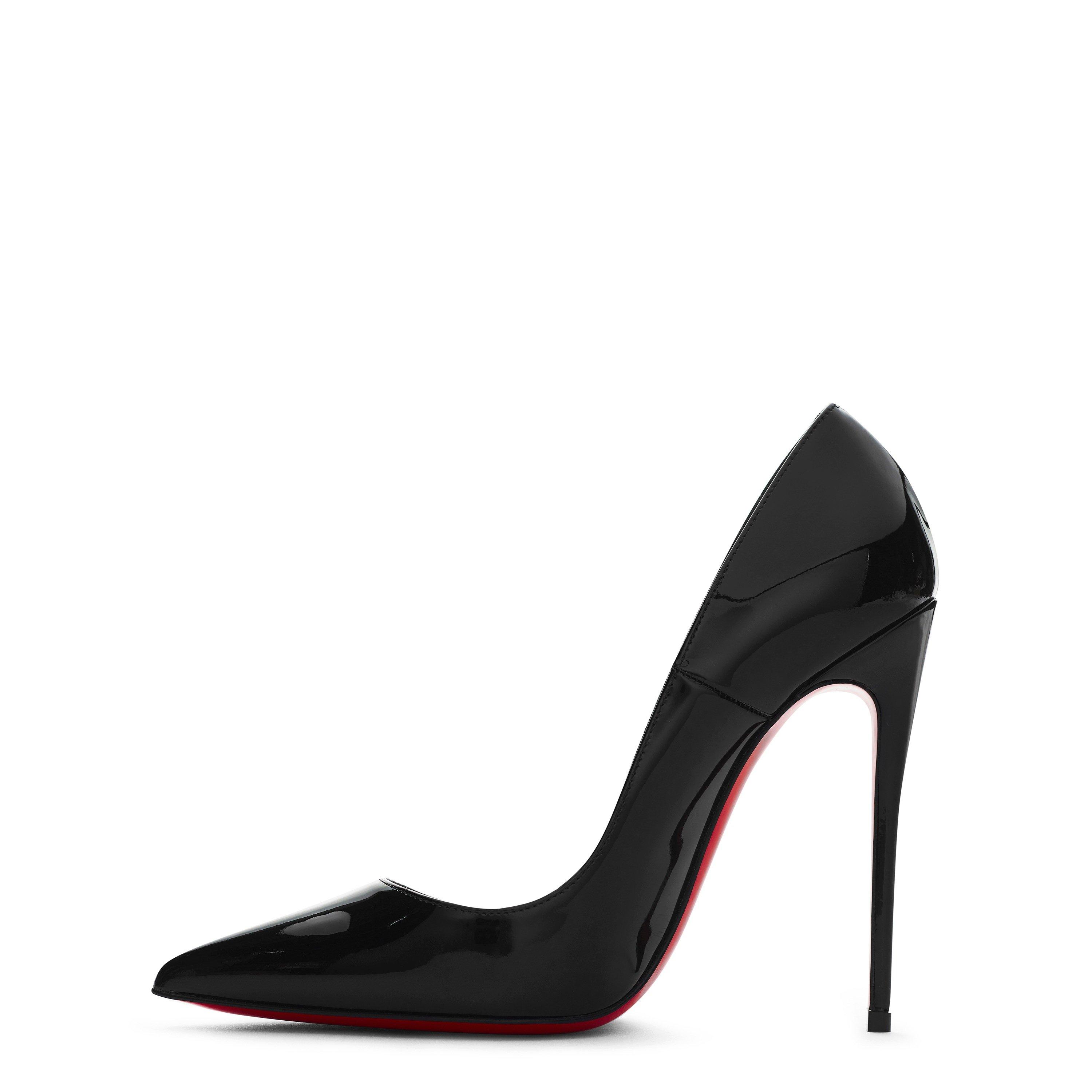 Black BK01 - Christian Louboutin - Women's Leather So Kate Heeled Pumps, 120mm - 2