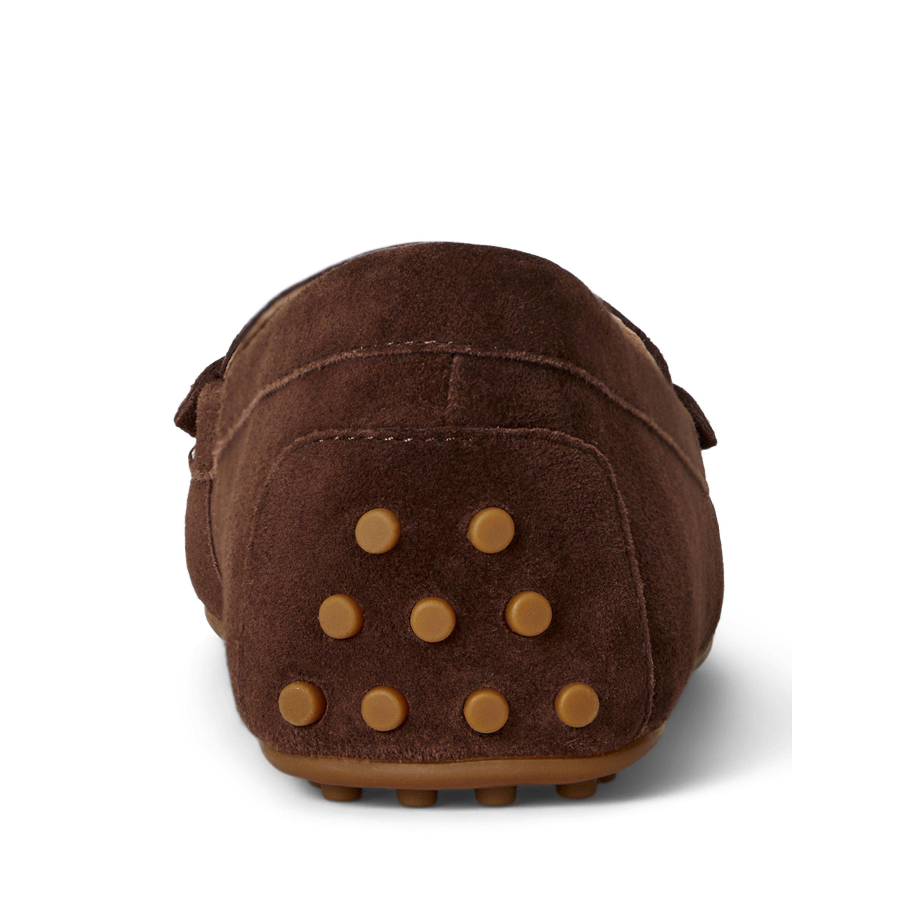 Dark Hickory - Lauren by Ralph Lauren - Barnsbury Driver Shoe Womens - 4