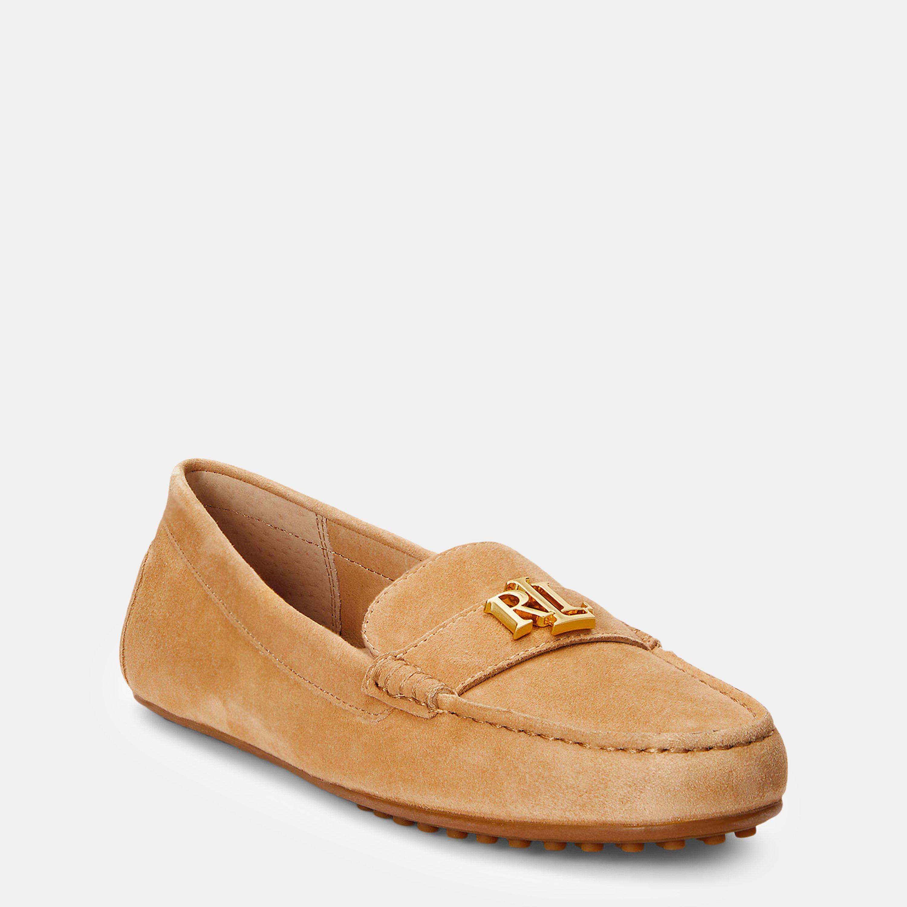 Buff - Lauren by Ralph Lauren - Barnsbury Driver Shoe Womens - 2