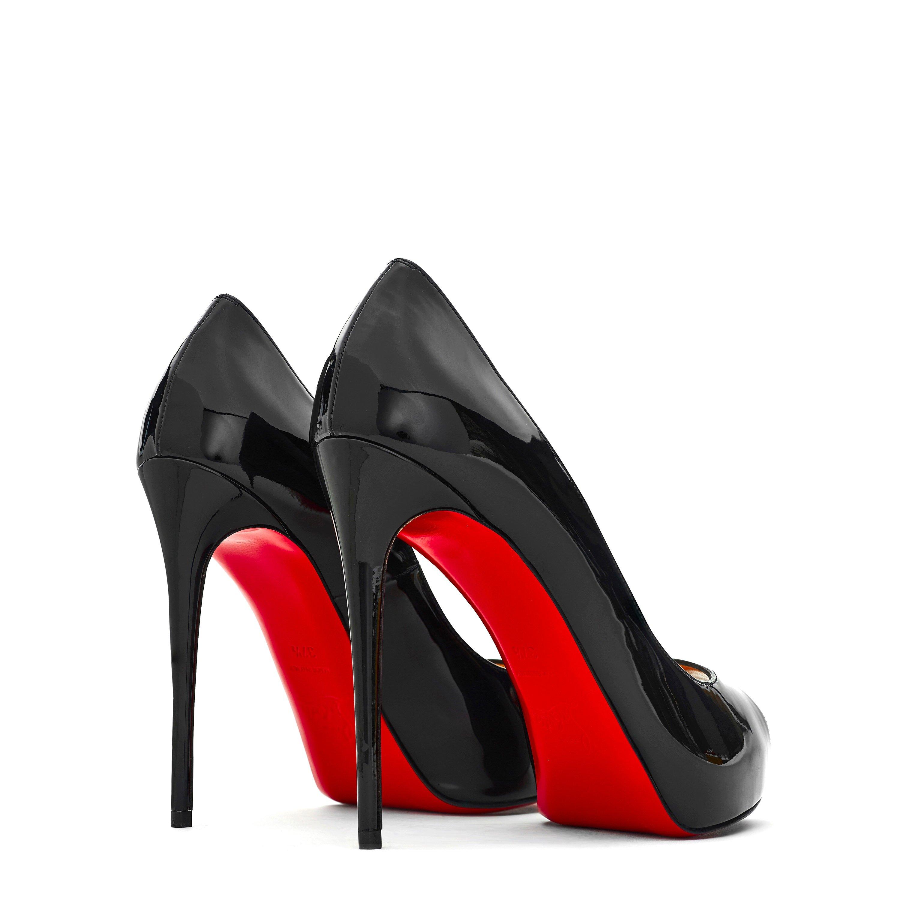 Black BK01 - Christian Louboutin - New Very Privé 120mm Open Toe Pumps - 5