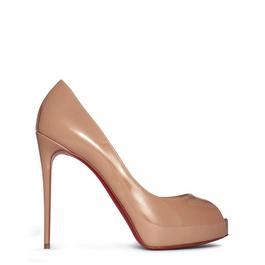 Christian Louboutin New Very Privé 120mm Open Toe Pumps