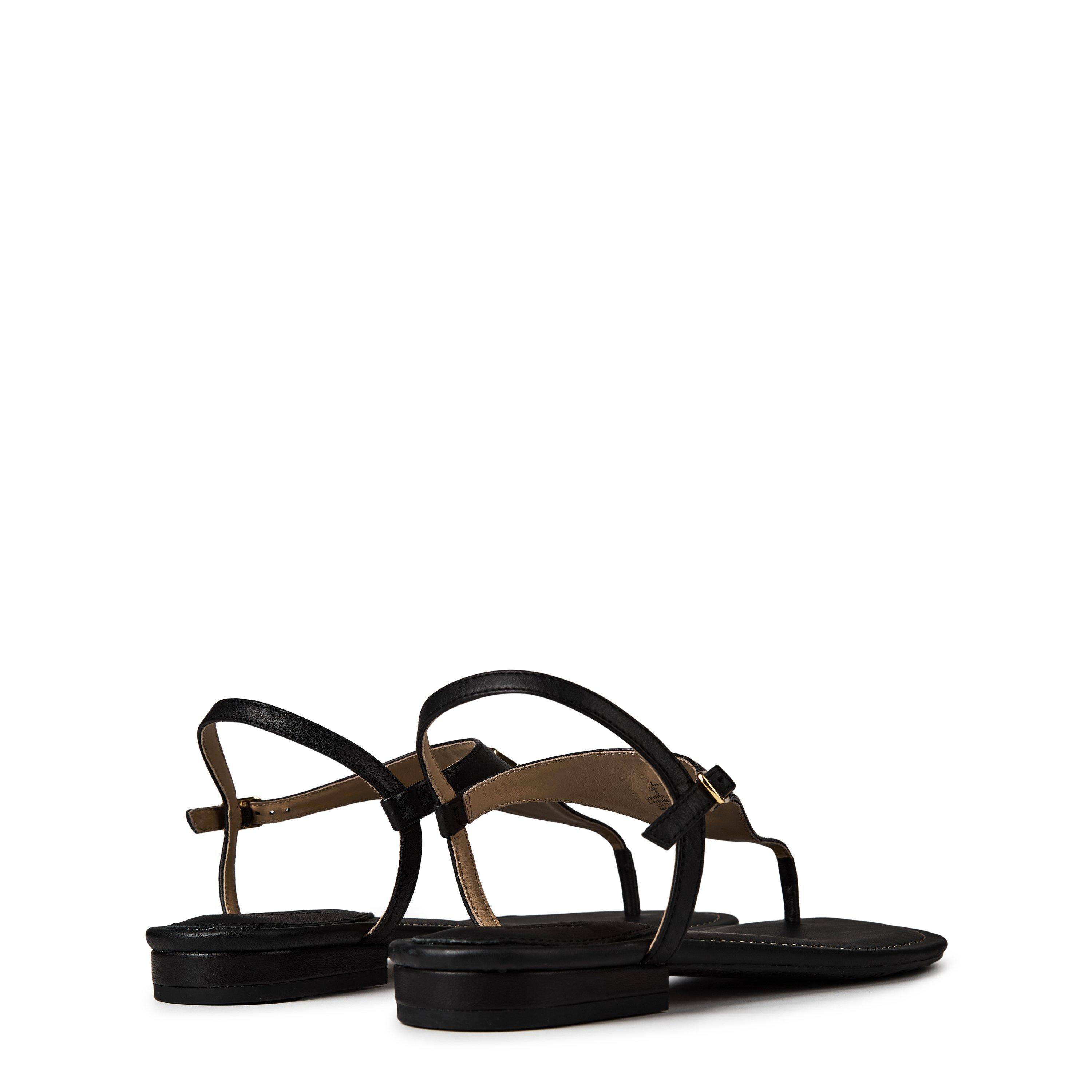 Black - Lauren by Ralph Lauren - Ellington Sandals - 5