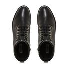Cuir noir 484 - Dune - perforated-detail derby shoes - 4