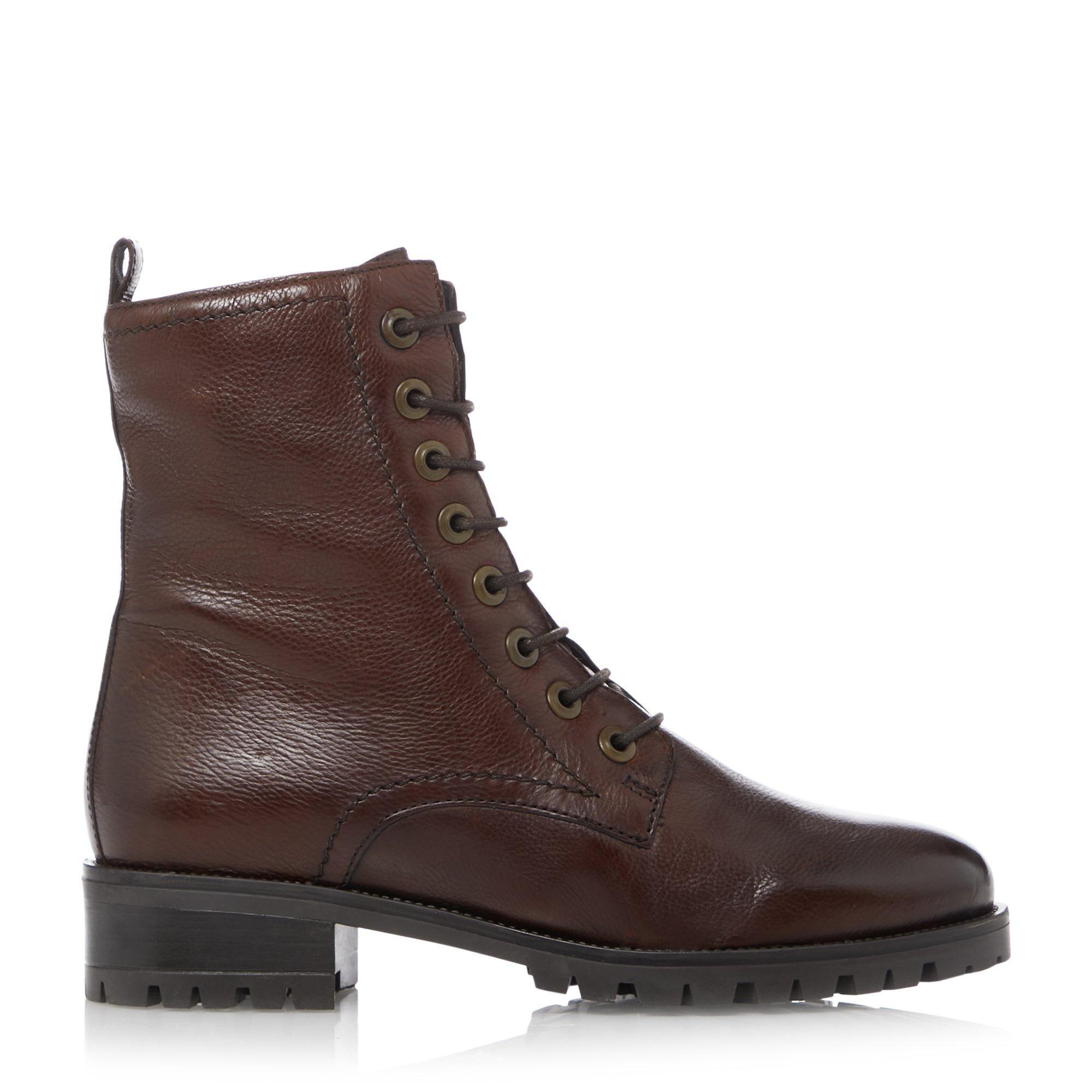 Dune London Prestone Ankle Boots In Tan 509