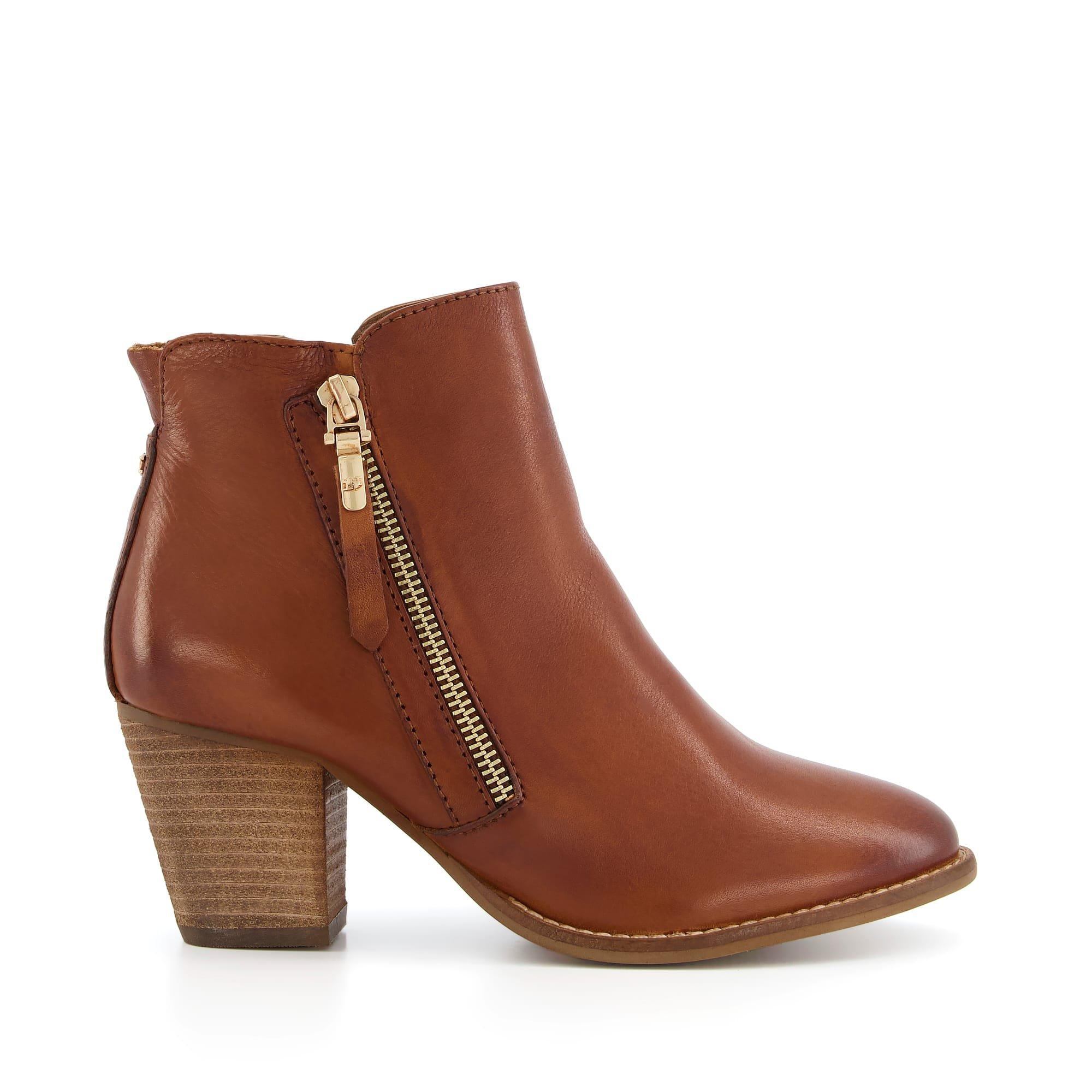 Dune London Women's Paice Ankle Boots - Tan Lth 511 - 3 (36)
