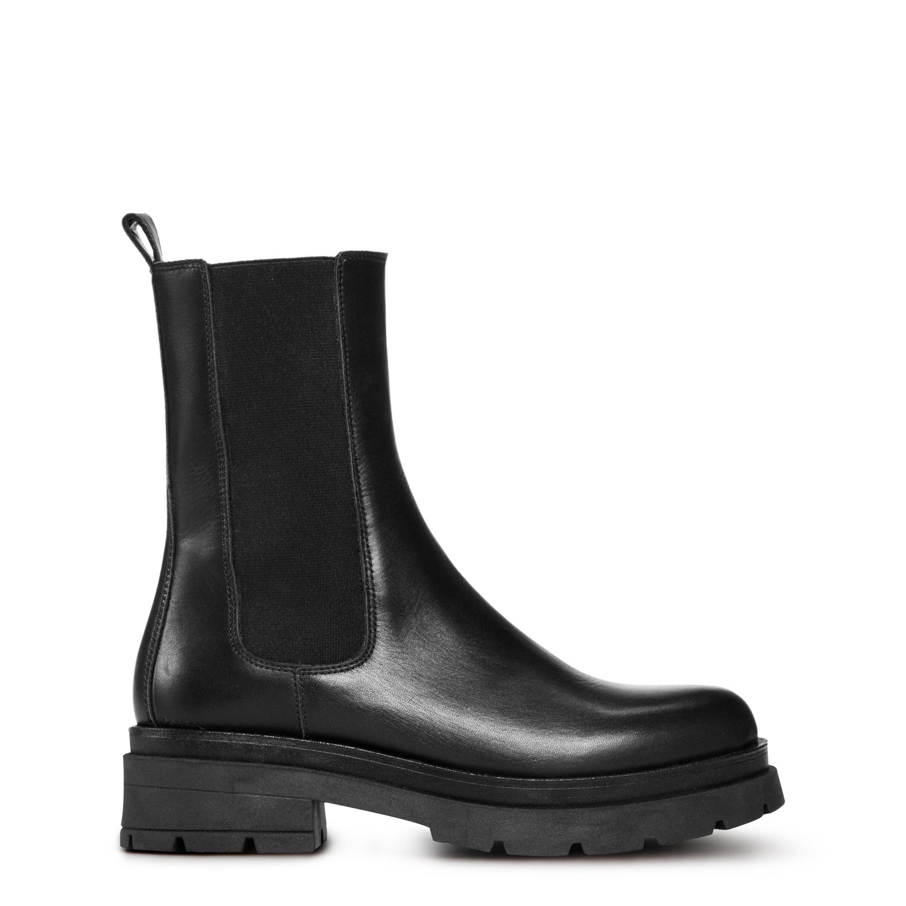 Black Lth 484 - Dune London - Palms Boot - 1