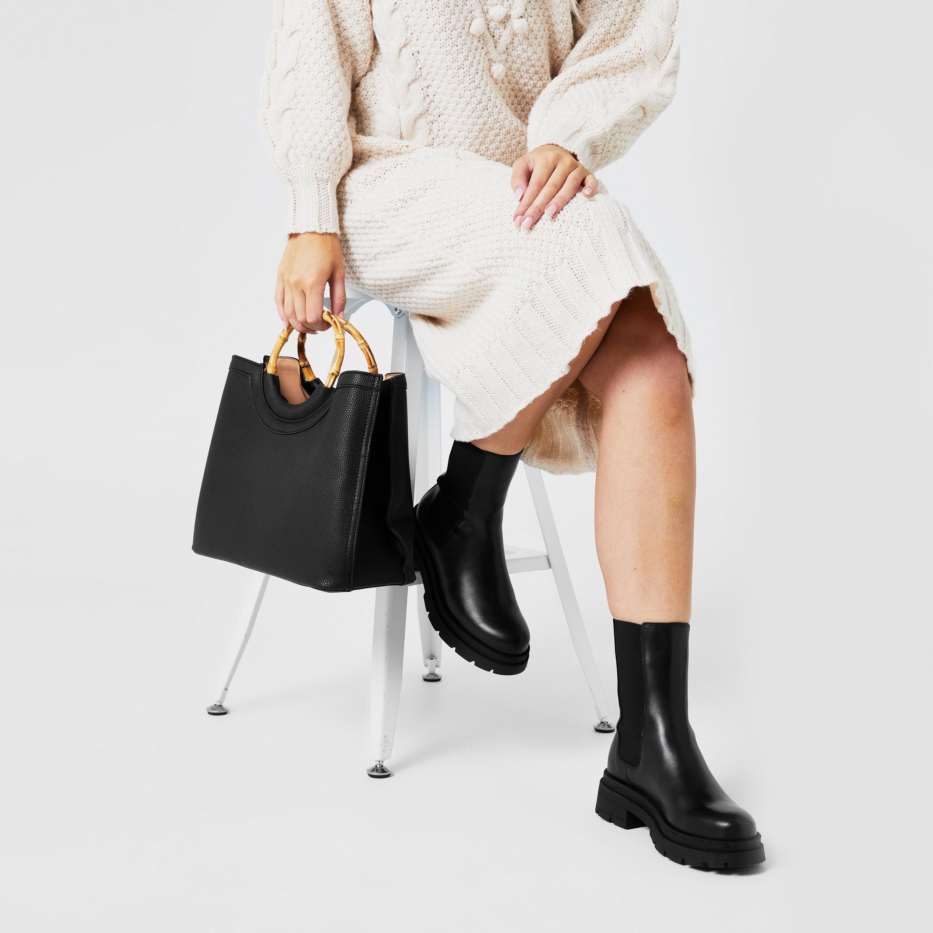 Schwarz Lth 484 - Dune London - Palms Boot - 2