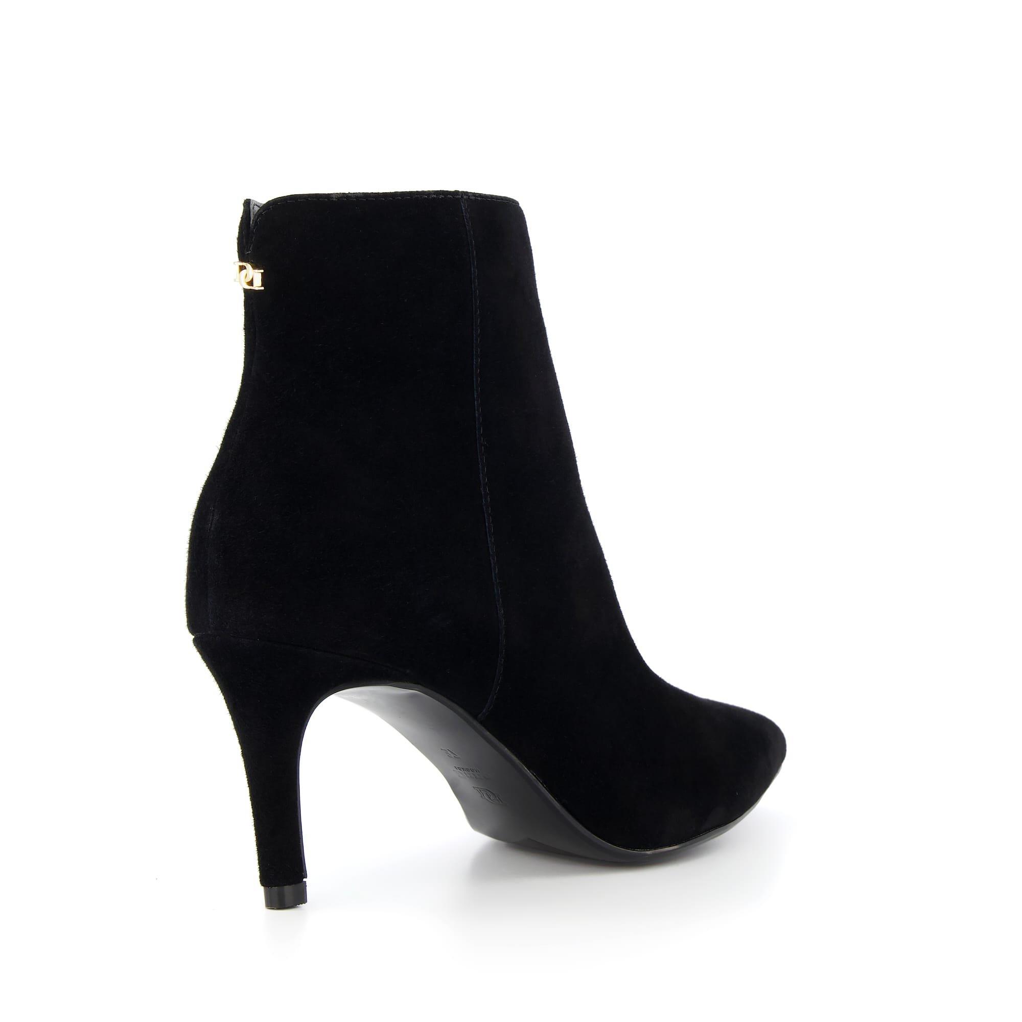 Blk Sde 011 - Dune London - Obsessive Heeled Ankle Boots - 3
