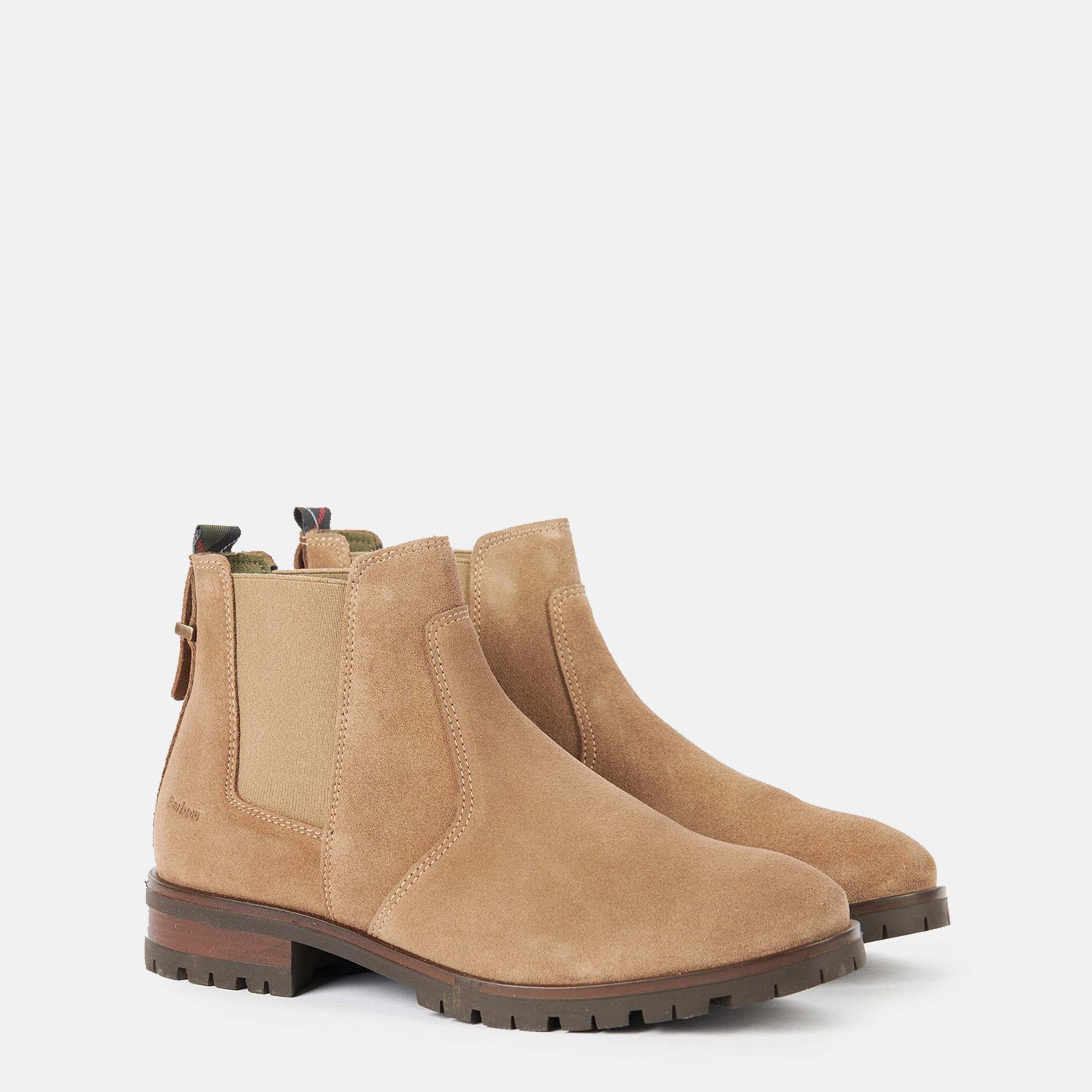 Taupe Suede - Barbour - Nina Boots - 4