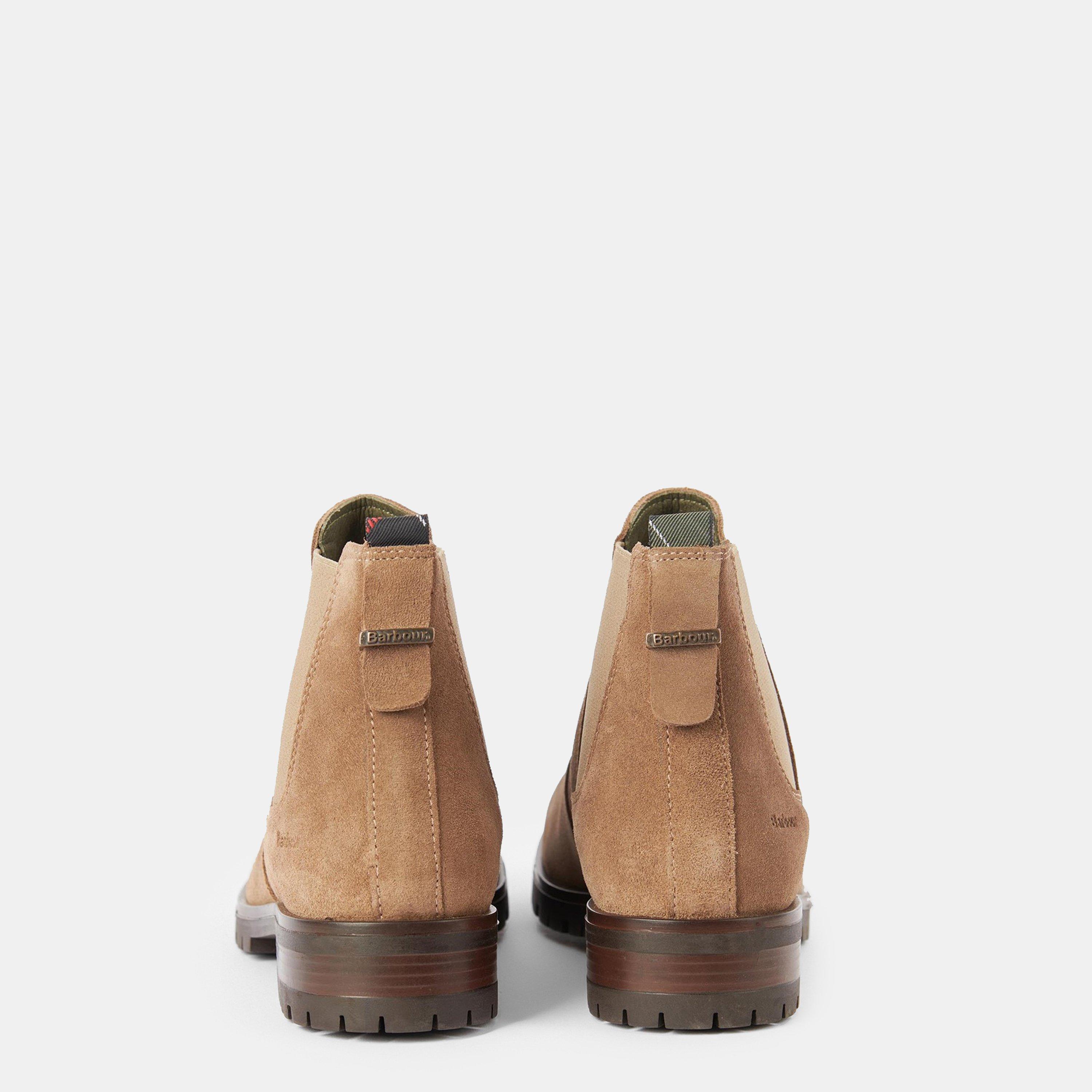 Taupe Suede - Barbour - Nina Boots - 5