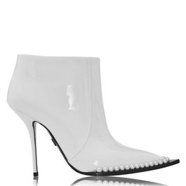 Dolce and Gabbana Patent Leather Ankle Boots