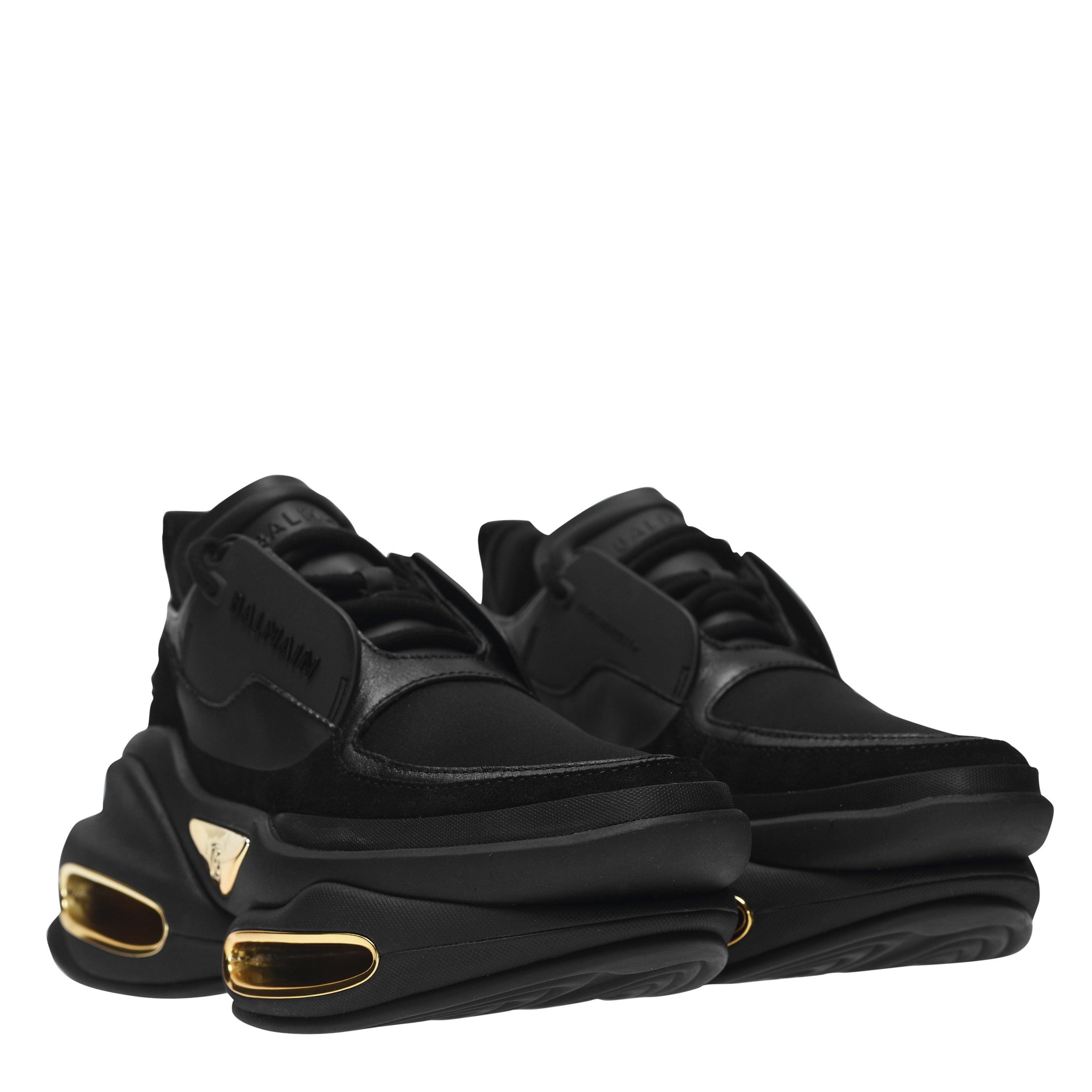 Noir/Noir 0PA - Balmain - B-Bold Low Top Trainers - 9