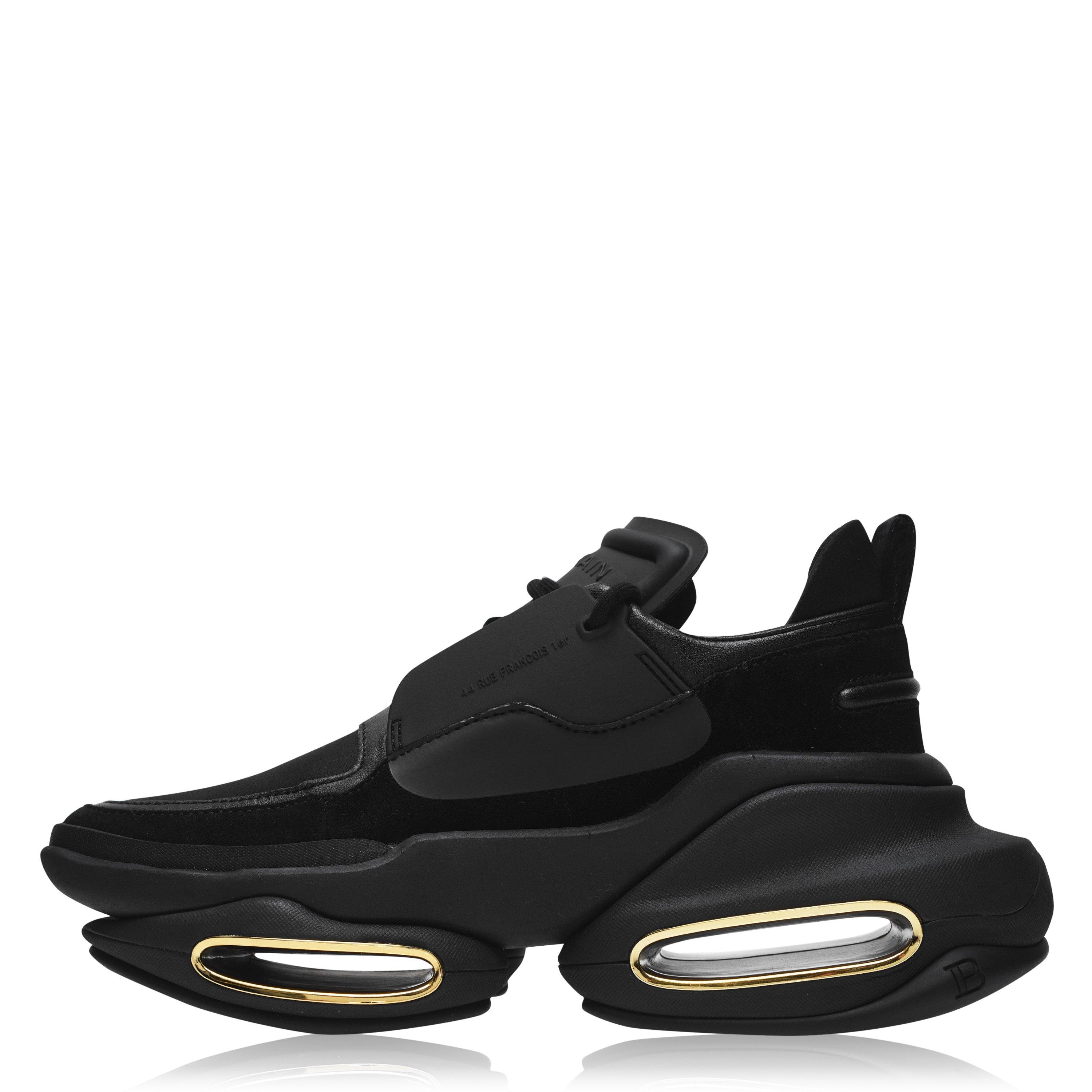 Noir/Noir 0PA - Balmain - B-Bold Low Top Trainers - 3