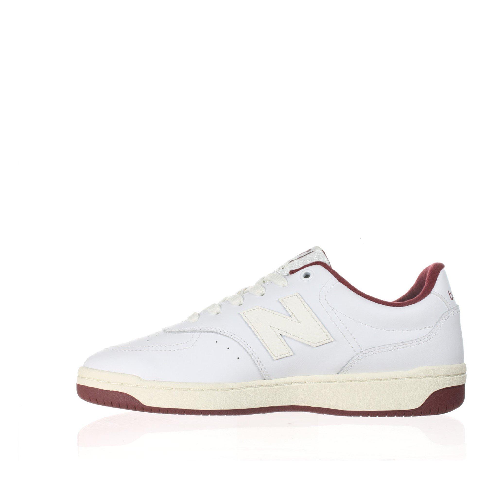 Wht/Burg - New Balance - Womens B80 Court - 2