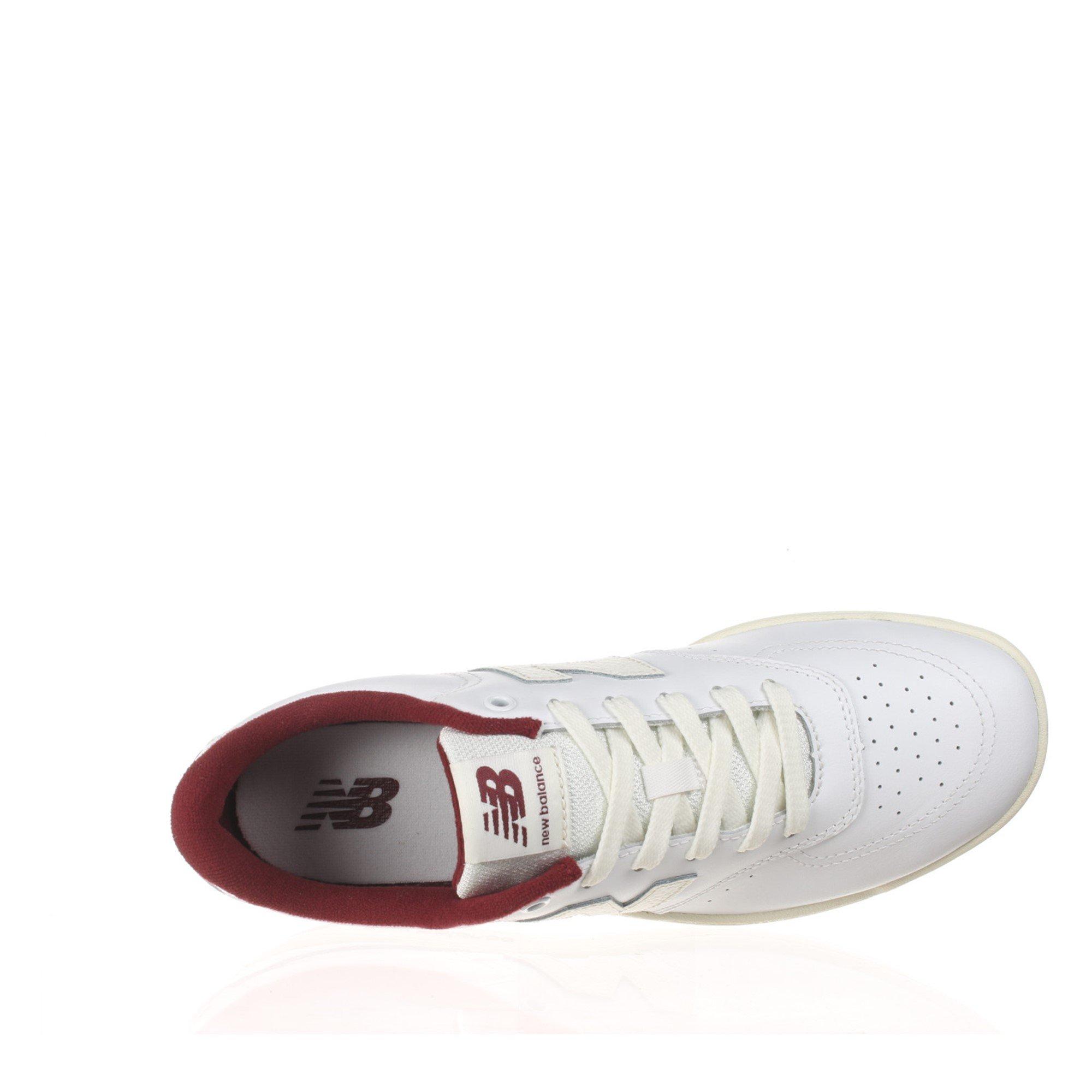 Wht/Burg - New Balance - Womens B80 Court - 3