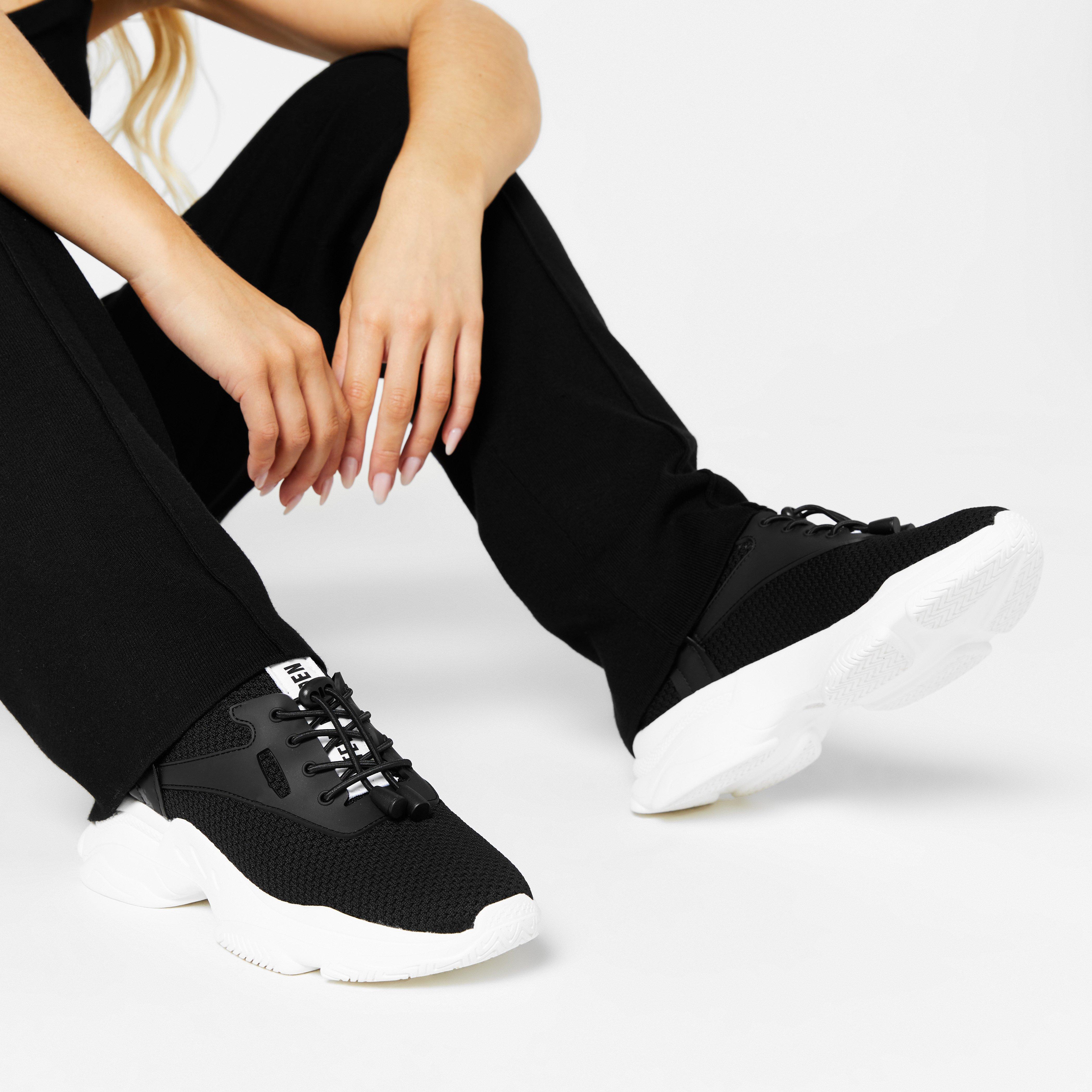 Zwart - Steve Madden - Match E Trainers - 2