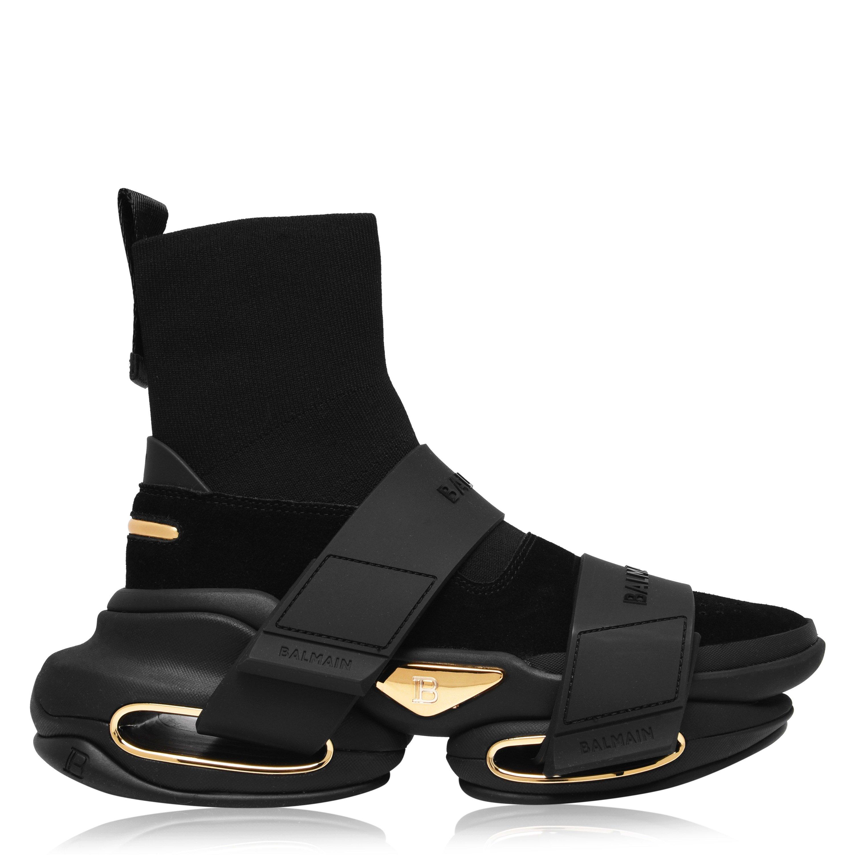 Black 0PA - Balmain - Bold Sock Sneaker - 1