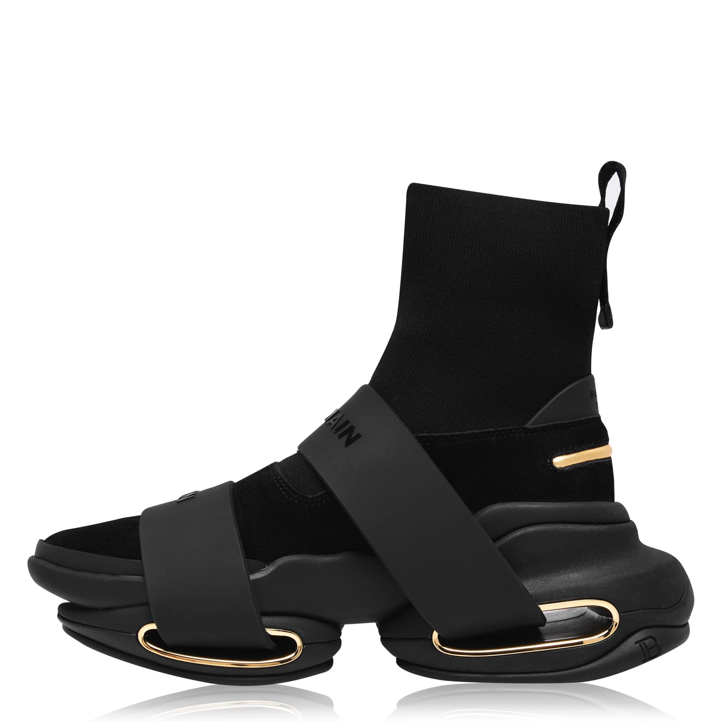 Black 0PA - Balmain - Bold Sock Sneaker - 3