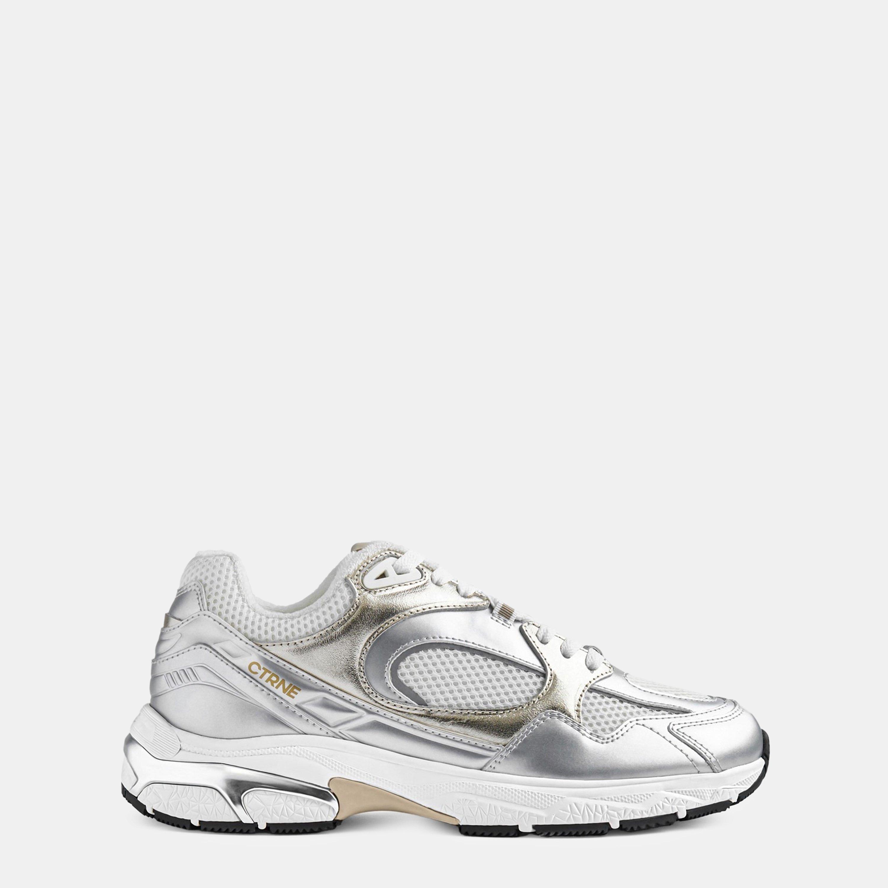 Slvr/Wht/Gold - CTRNE - Ctrne Abundance Sneaker - 1